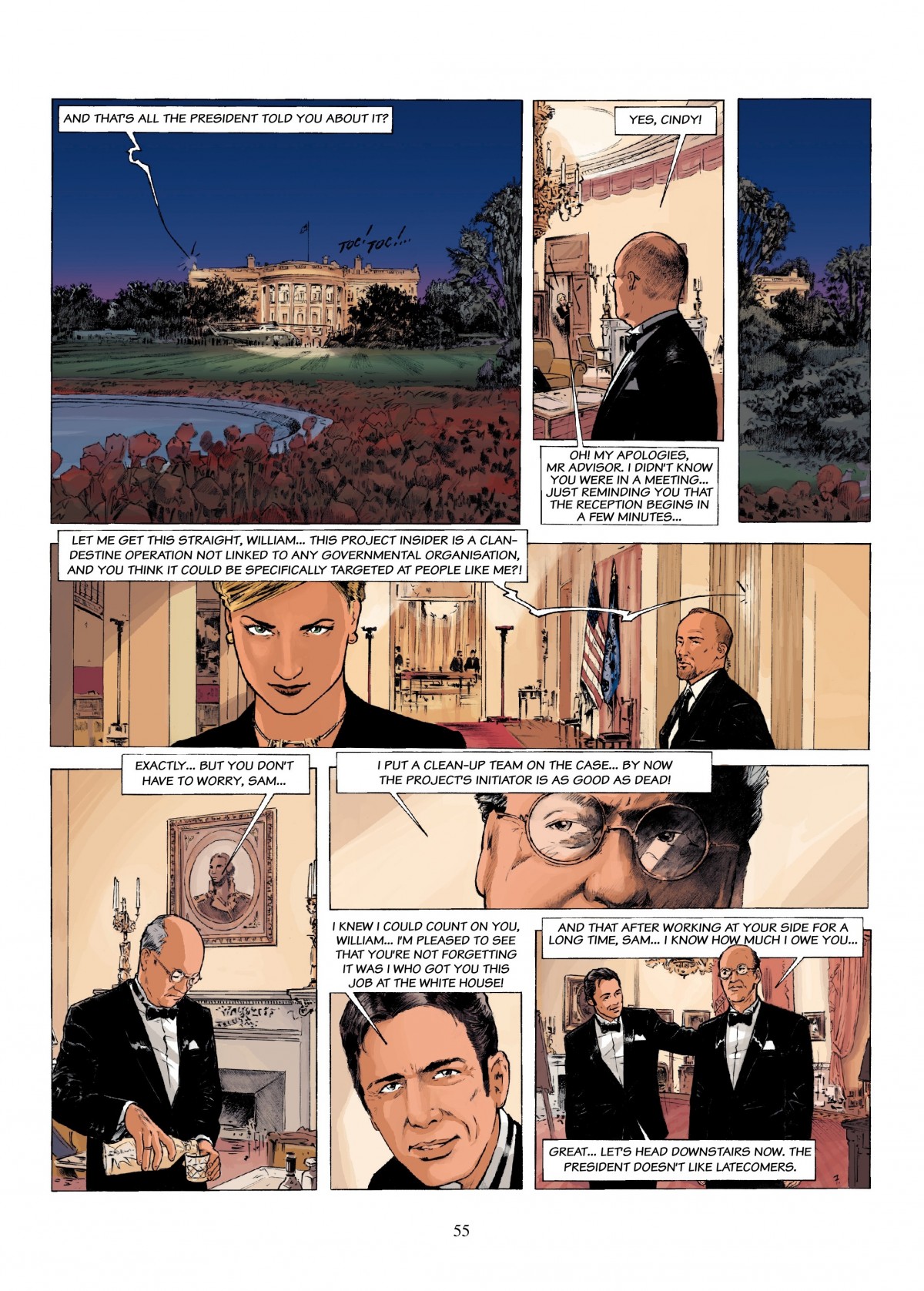 Read online Insiders comic -  Issue #1 - 57