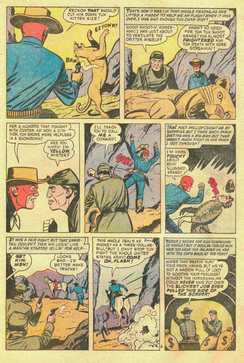 Read online Hooded Horseman comic -  Issue #29 - 7