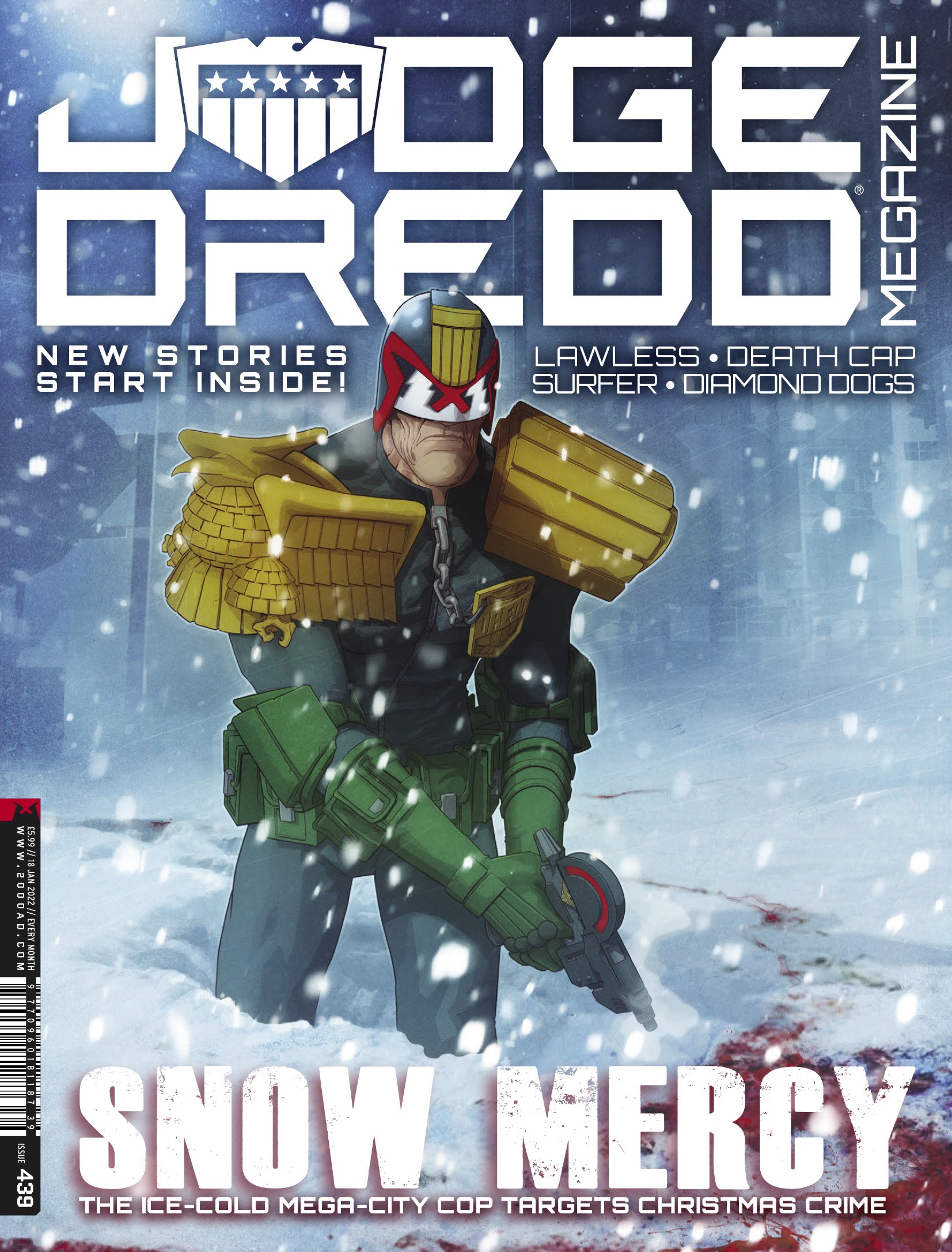 Read online Judge Dredd Megazine (Vol. 5) comic -  Issue #439 - 1