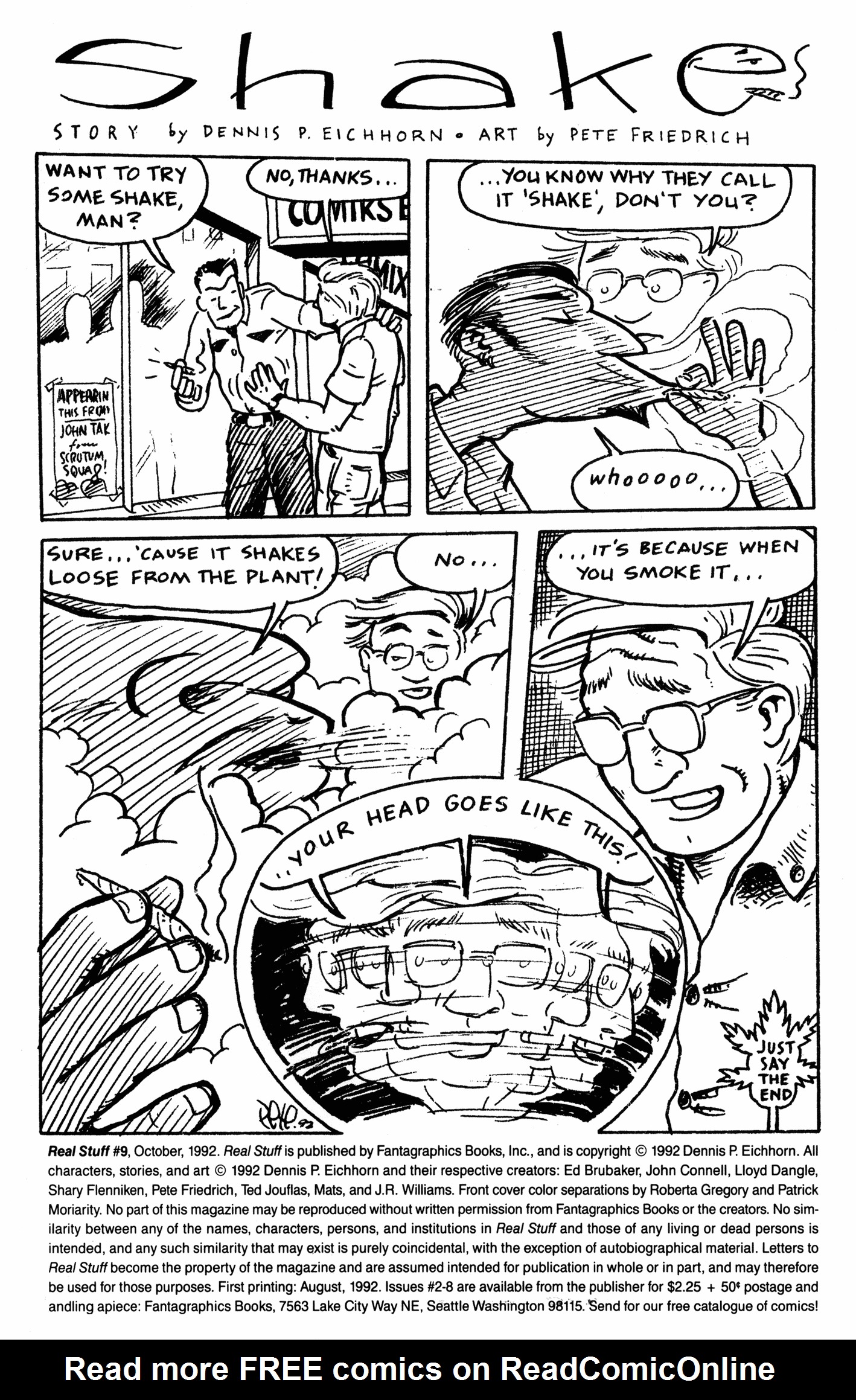 Read online Real Stuff comic -  Issue #9 - 2