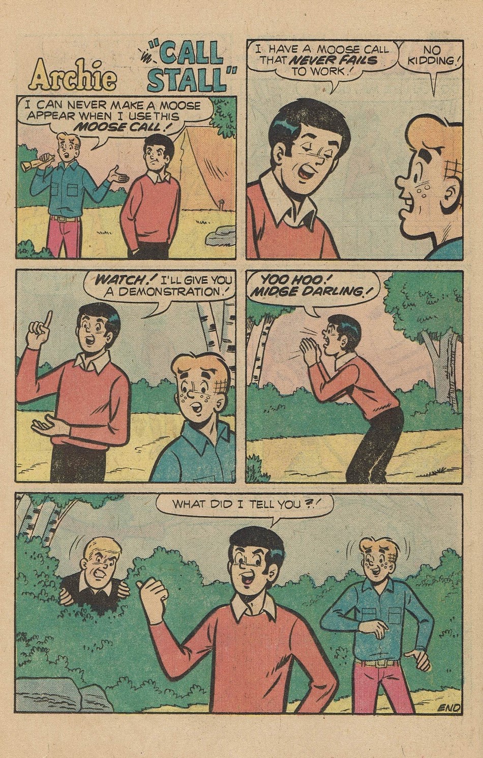 Read online Archie's Joke Book Magazine comic -  Issue #233 - 16