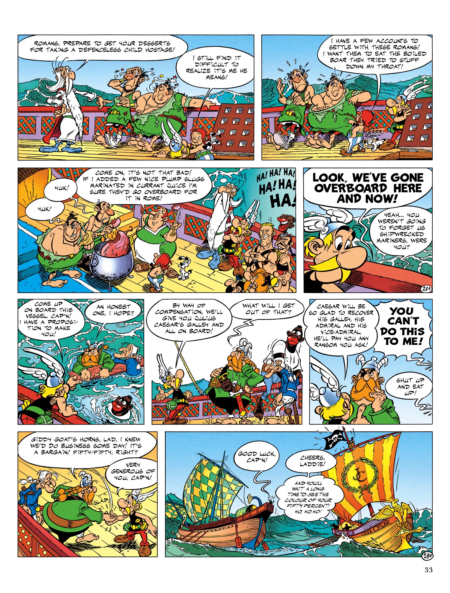 Read online Asterix comic -  Issue #30 - 34