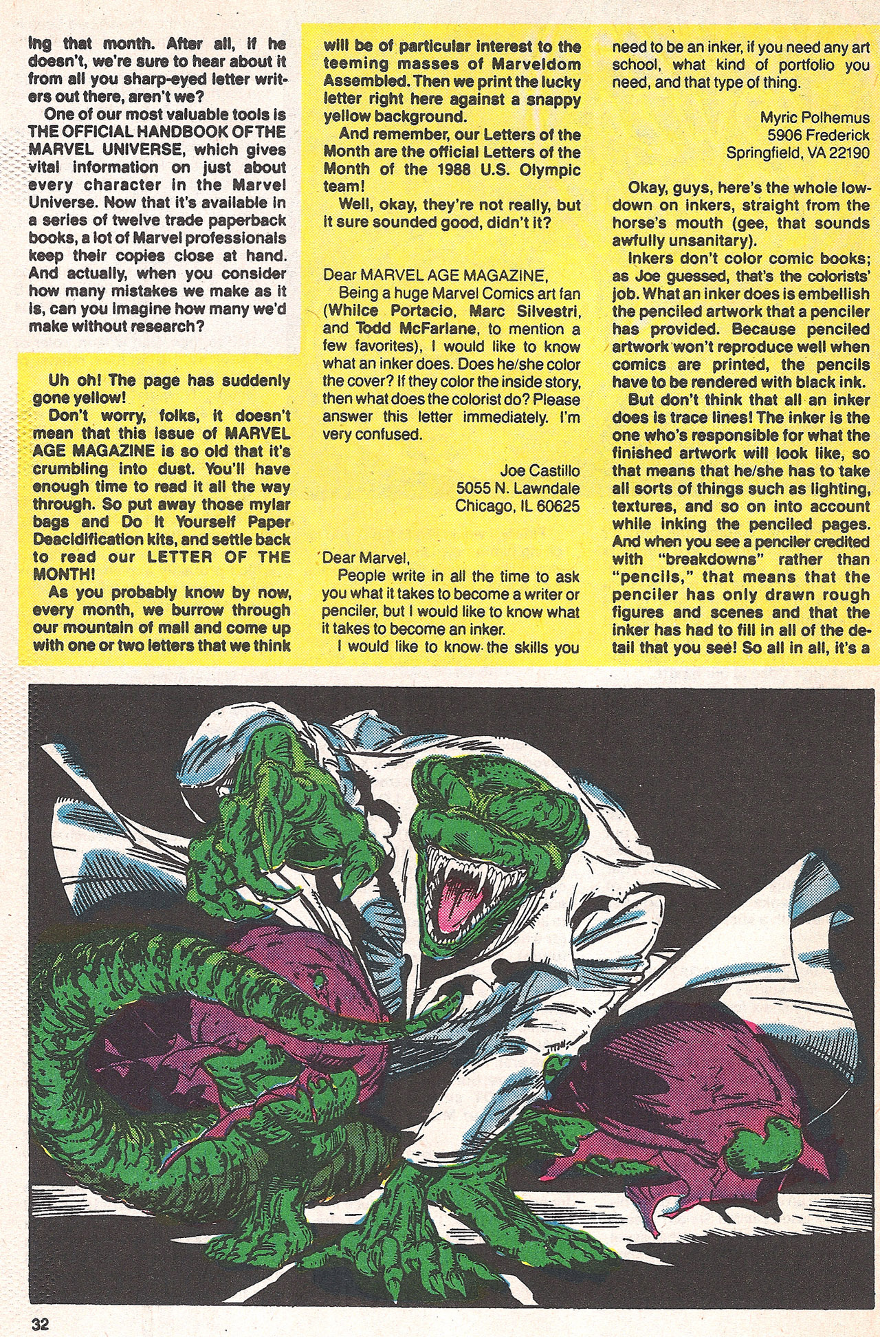 Read online Marvel Age comic -  Issue #72 - 34