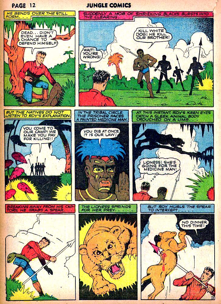 Read online Jungle Comics comic -  Issue #22 - 14