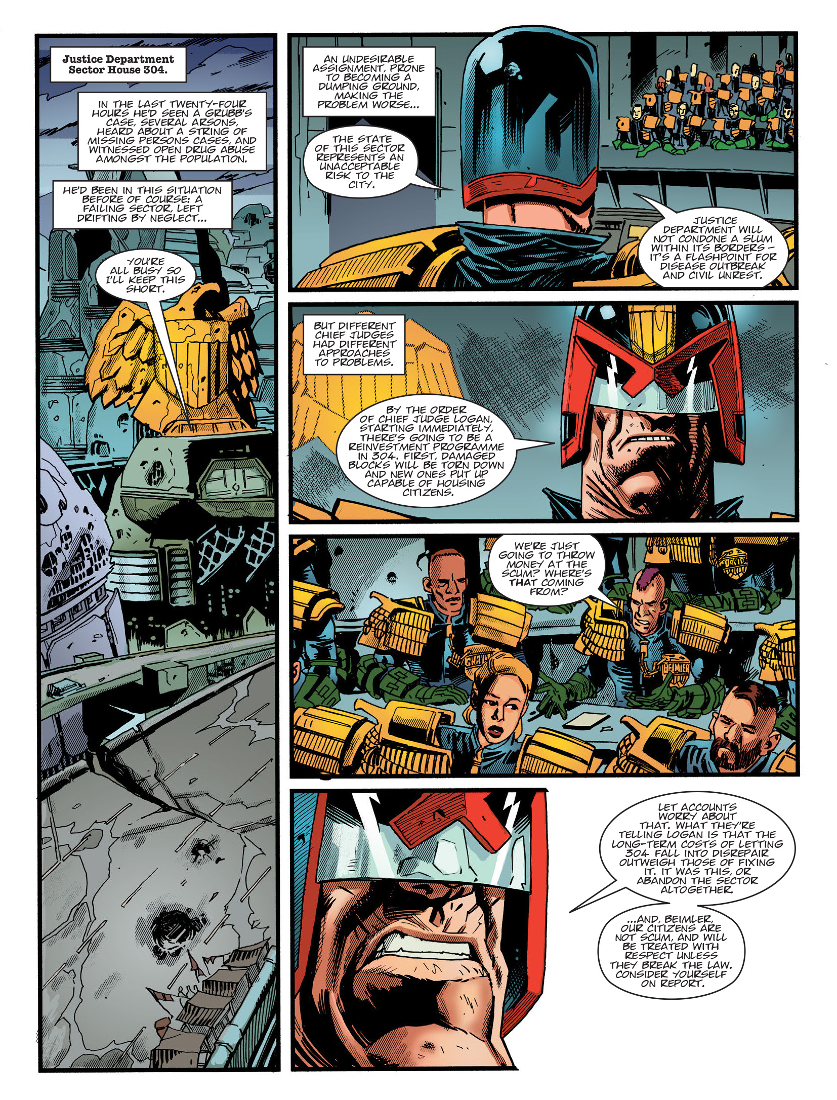 Read online Judge Dredd Megazine (Vol. 5) comic -  Issue #418 - 14