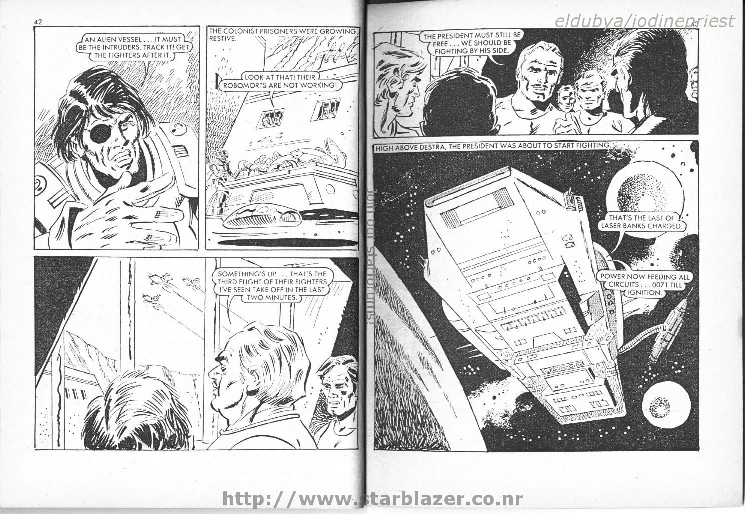 Read online Starblazer comic -  Issue #41 - 23