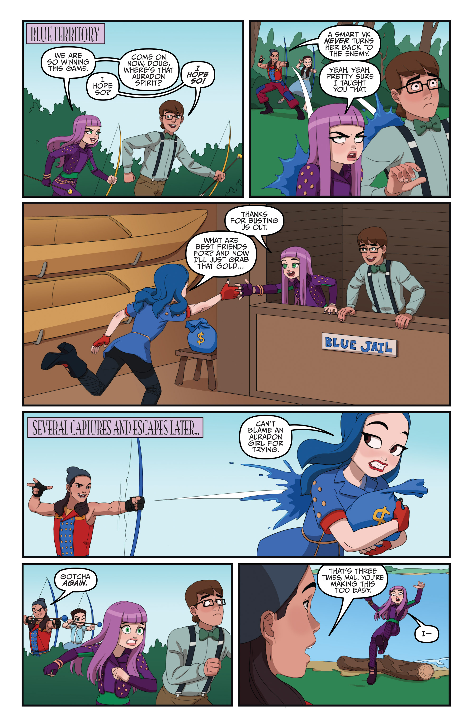 Read online Descendants: Twisted Field Trip comic -  Issue # Full - 26