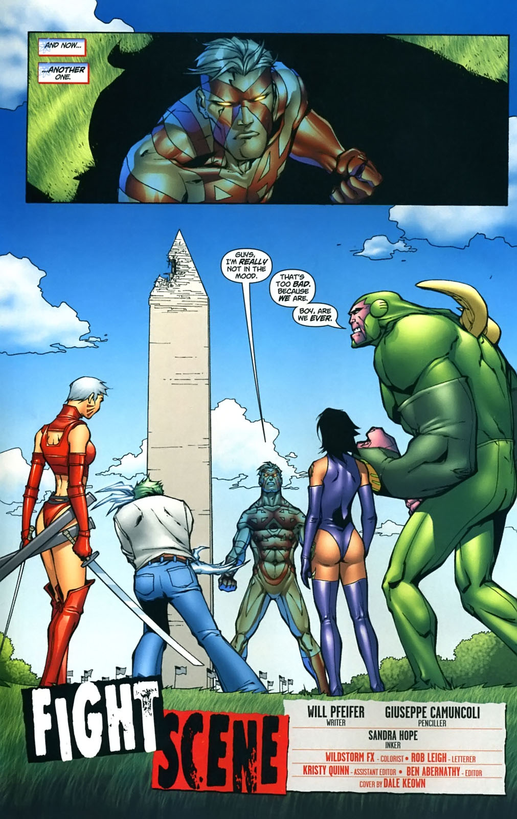 Read online Captain Atom: Armageddon comic -  Issue #4 - 3