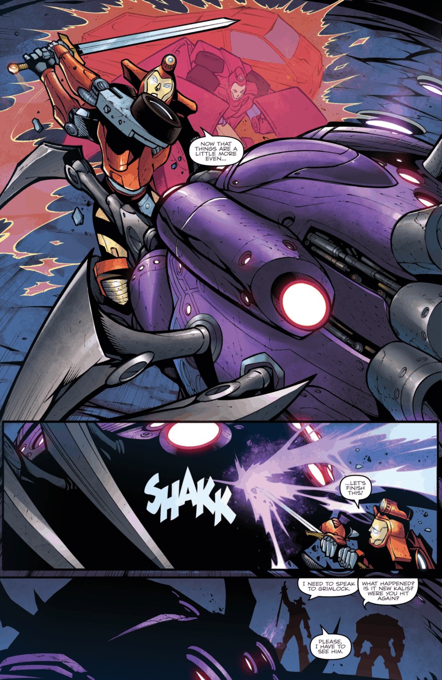 Read online Transformers Prime: Beast Hunters comic -  Issue #1 - 10