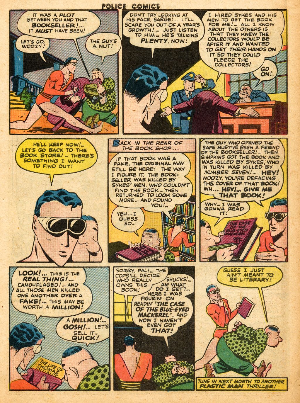 Read online Police Comics comic -  Issue #25 - 17