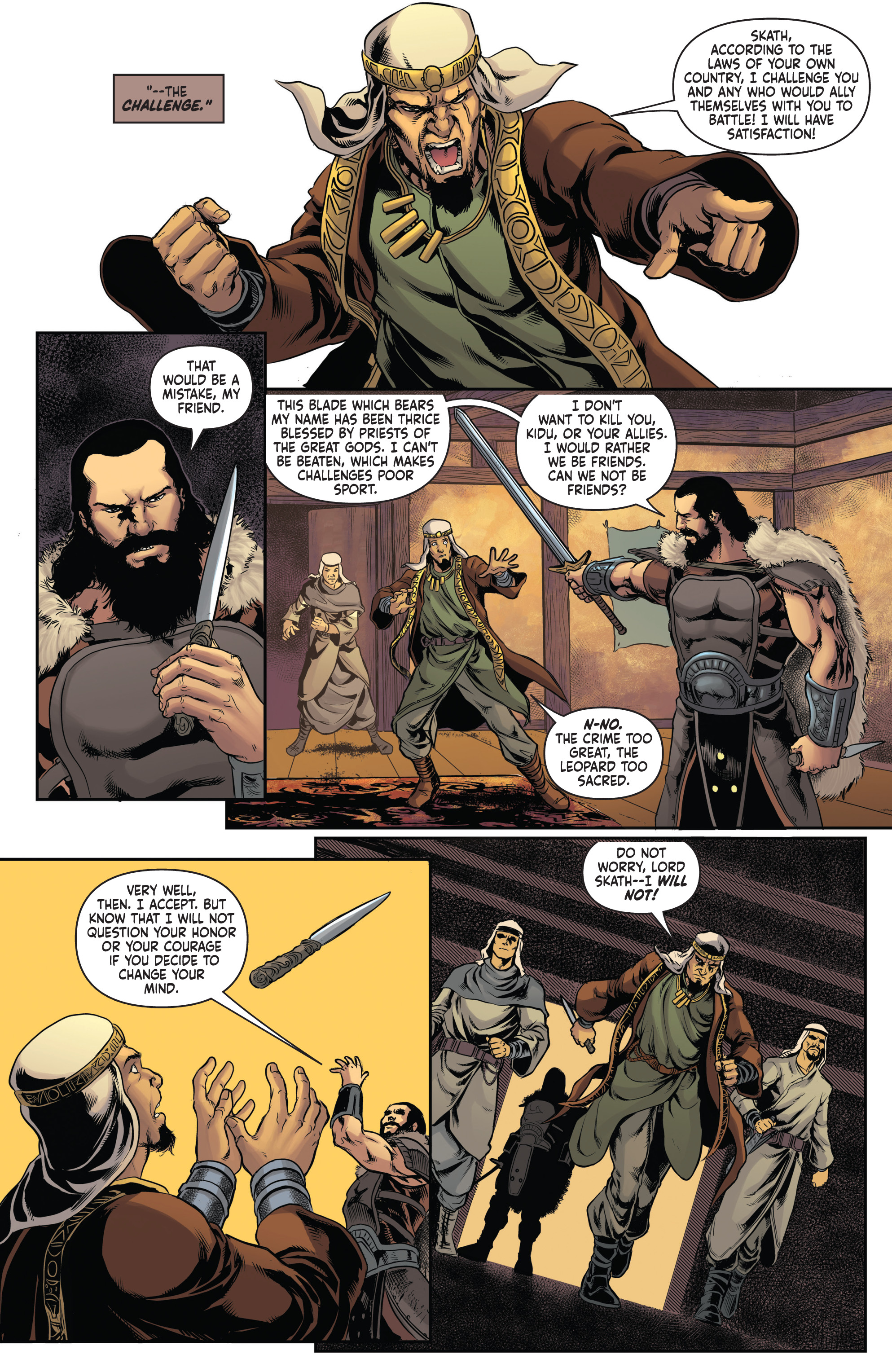 Read online Red Sonja Vol. 4 comic -  Issue # _TPB 4 - 21