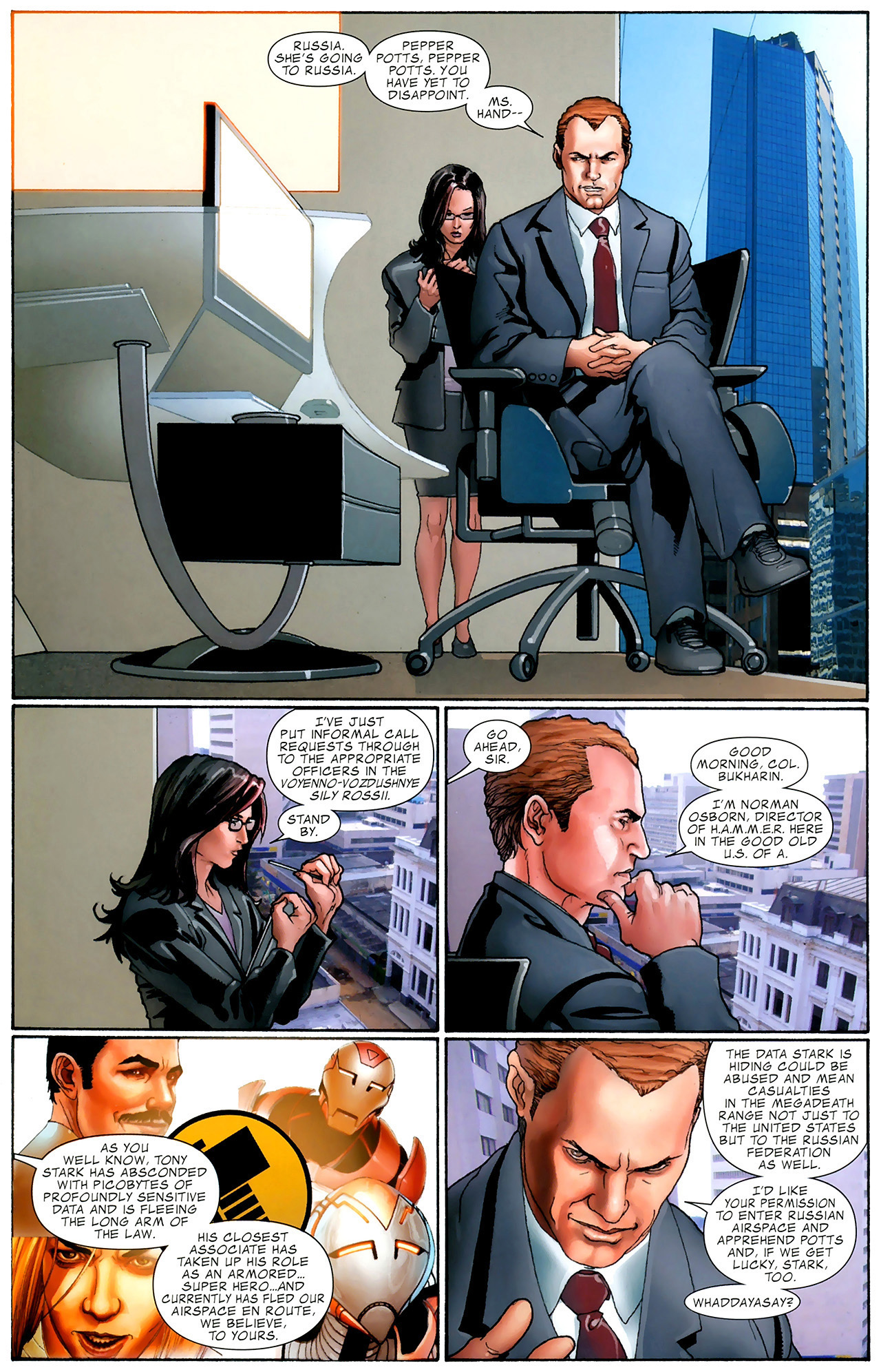 Read online The Invincible Iron Man (2008) comic -  Issue #14 - 19