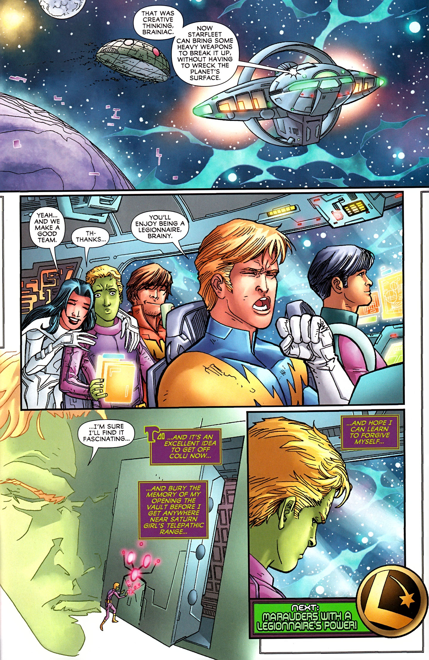 Read online Legion of Super-Heroes (2011) comic -  Issue #0 - 21