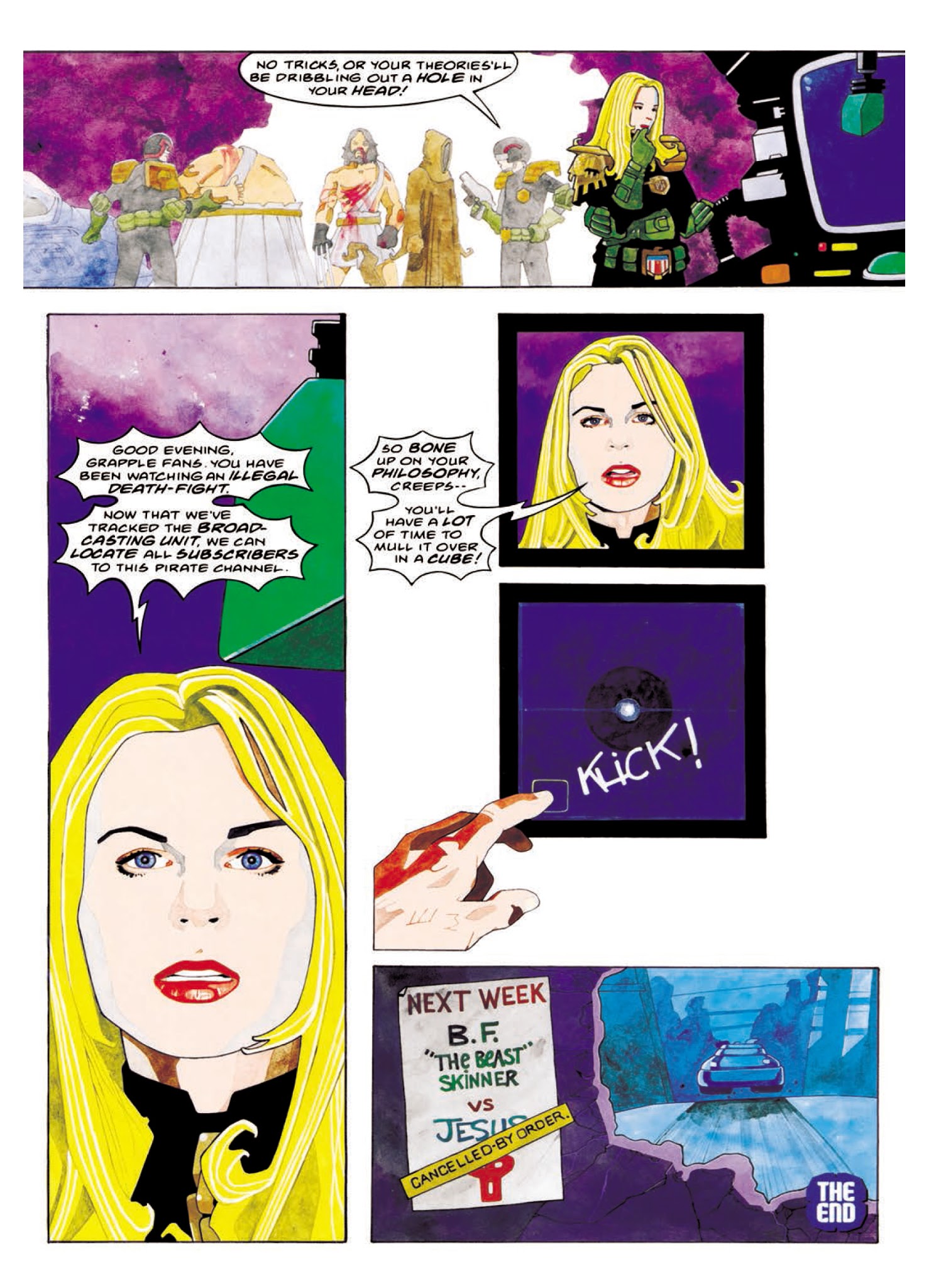Read online Judge Anderson: The Psi Files comic -  Issue # TPB 3 - 248