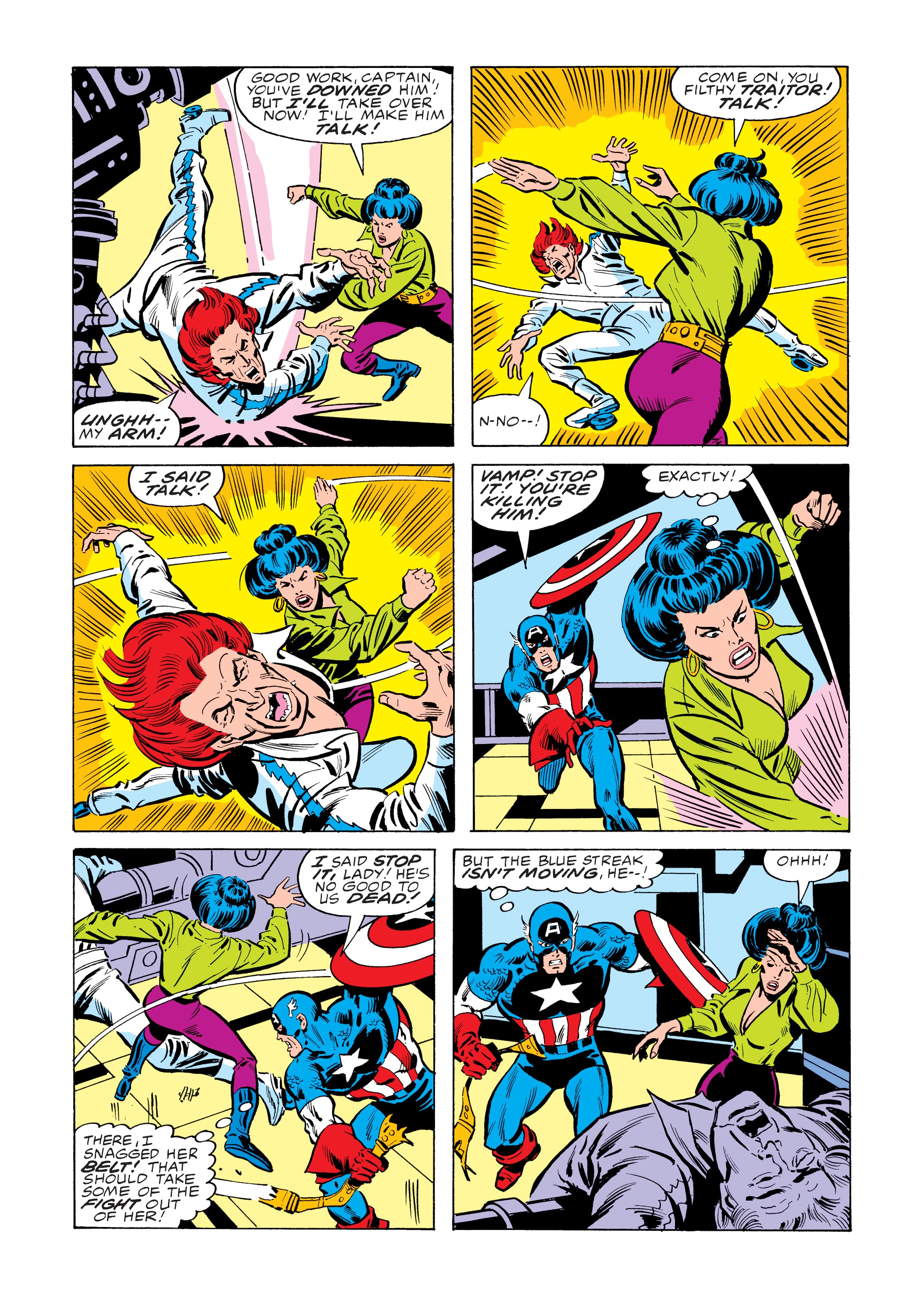 Read online Marvel Masterworks: Captain America comic -  Issue # TPB 12 (Part 3) - 57