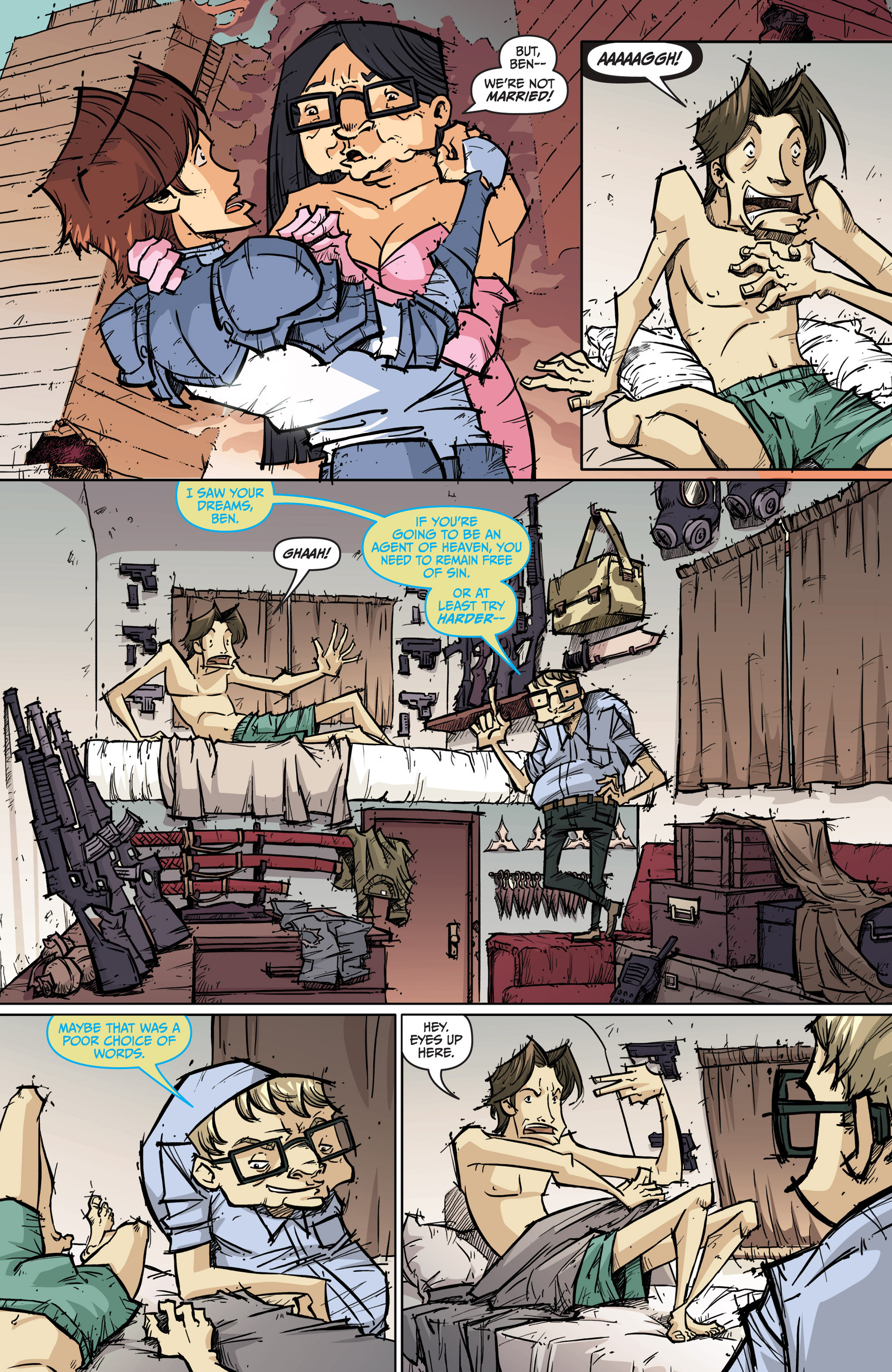 Read online The End Times of Bram and Ben comic -  Issue #3 - 4