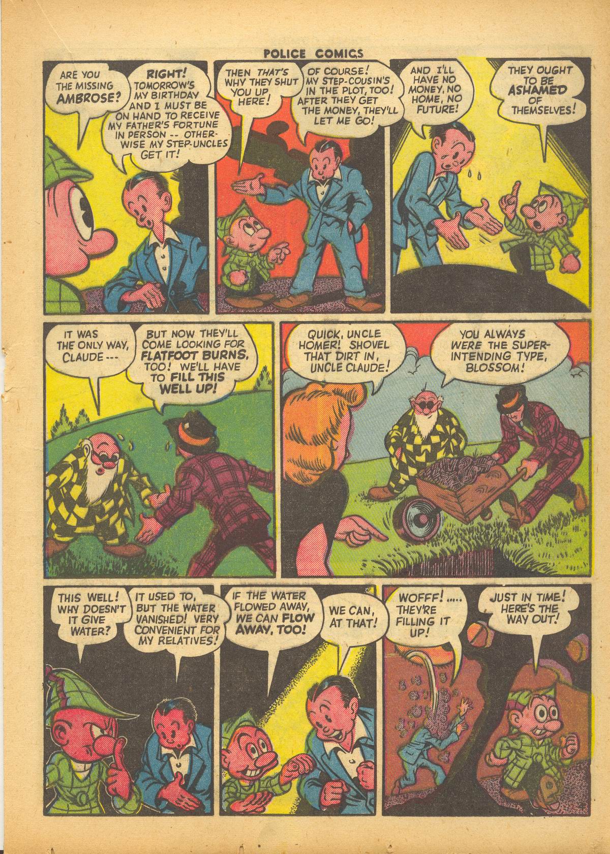 Read online Police Comics comic -  Issue #28 - 27