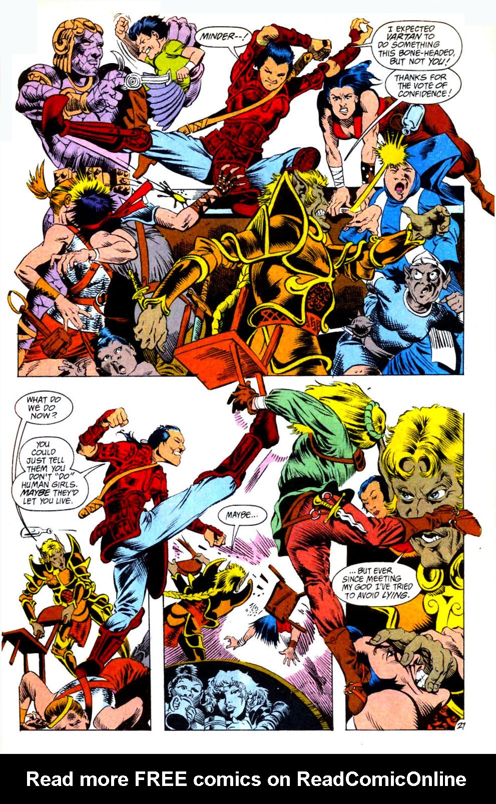 Read online Forgotten Realms comic -  Issue #14 - 22
