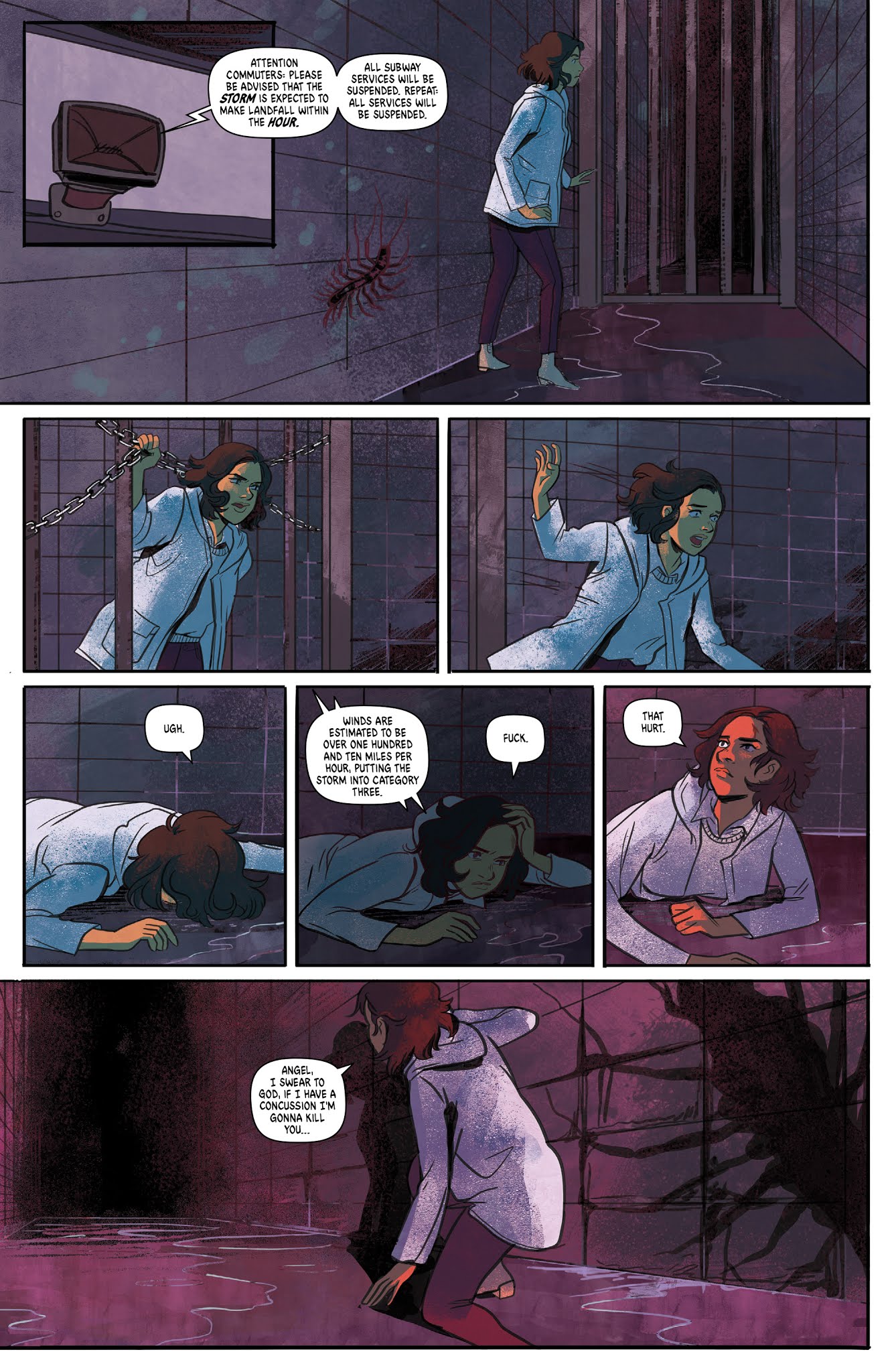 Read online Submerged comic -  Issue #1 - 8