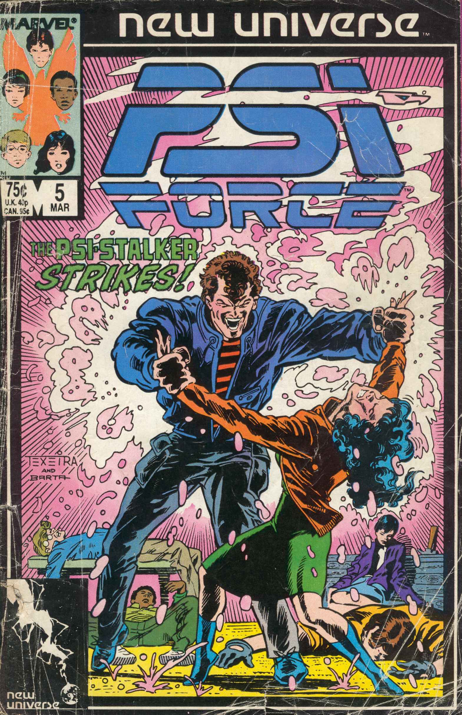 Read online Psi-Force comic -  Issue #5 - 1