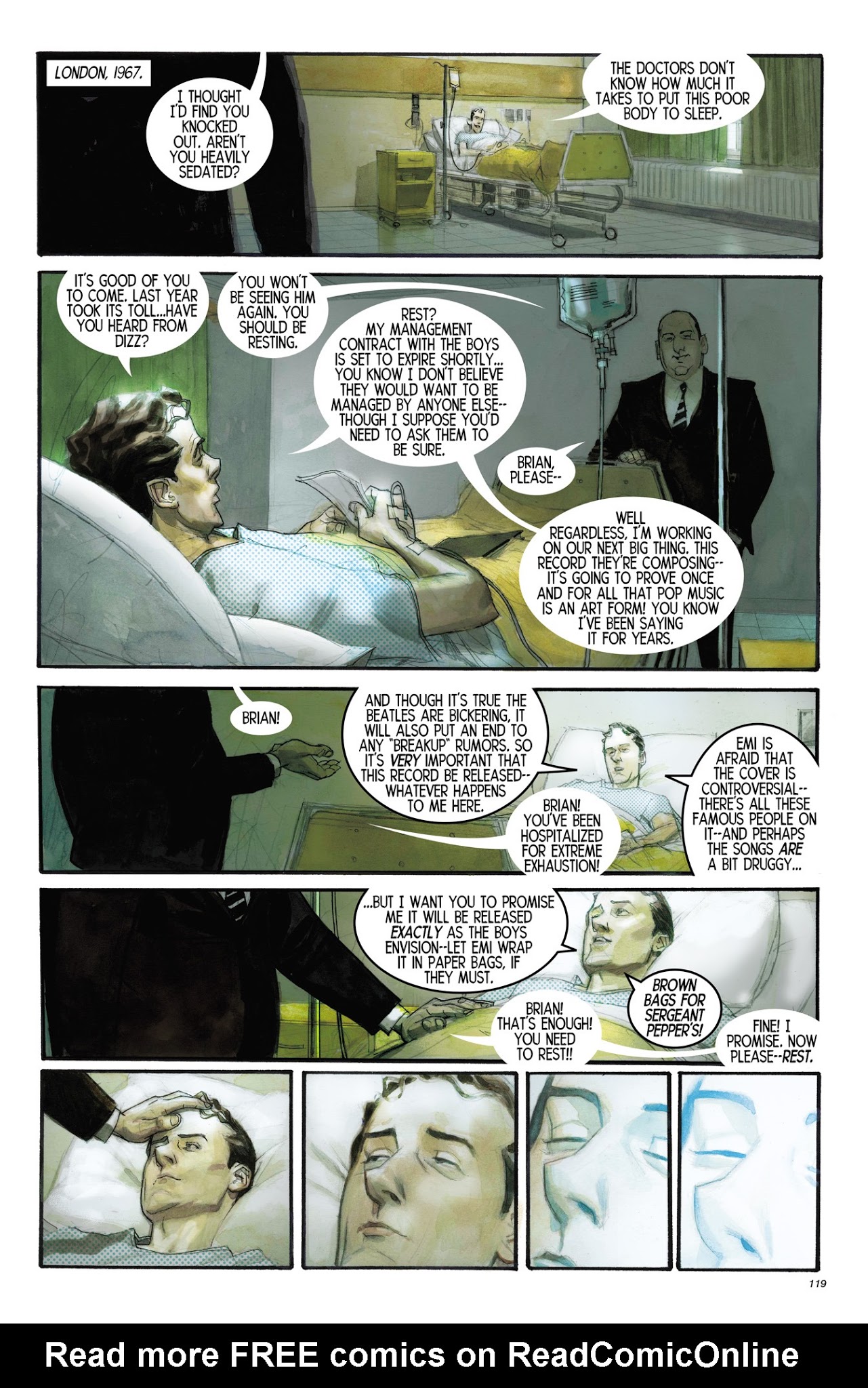 Read online The Fifth Beatle: The Brian Epstein Story comic -  Issue # TPB - 109