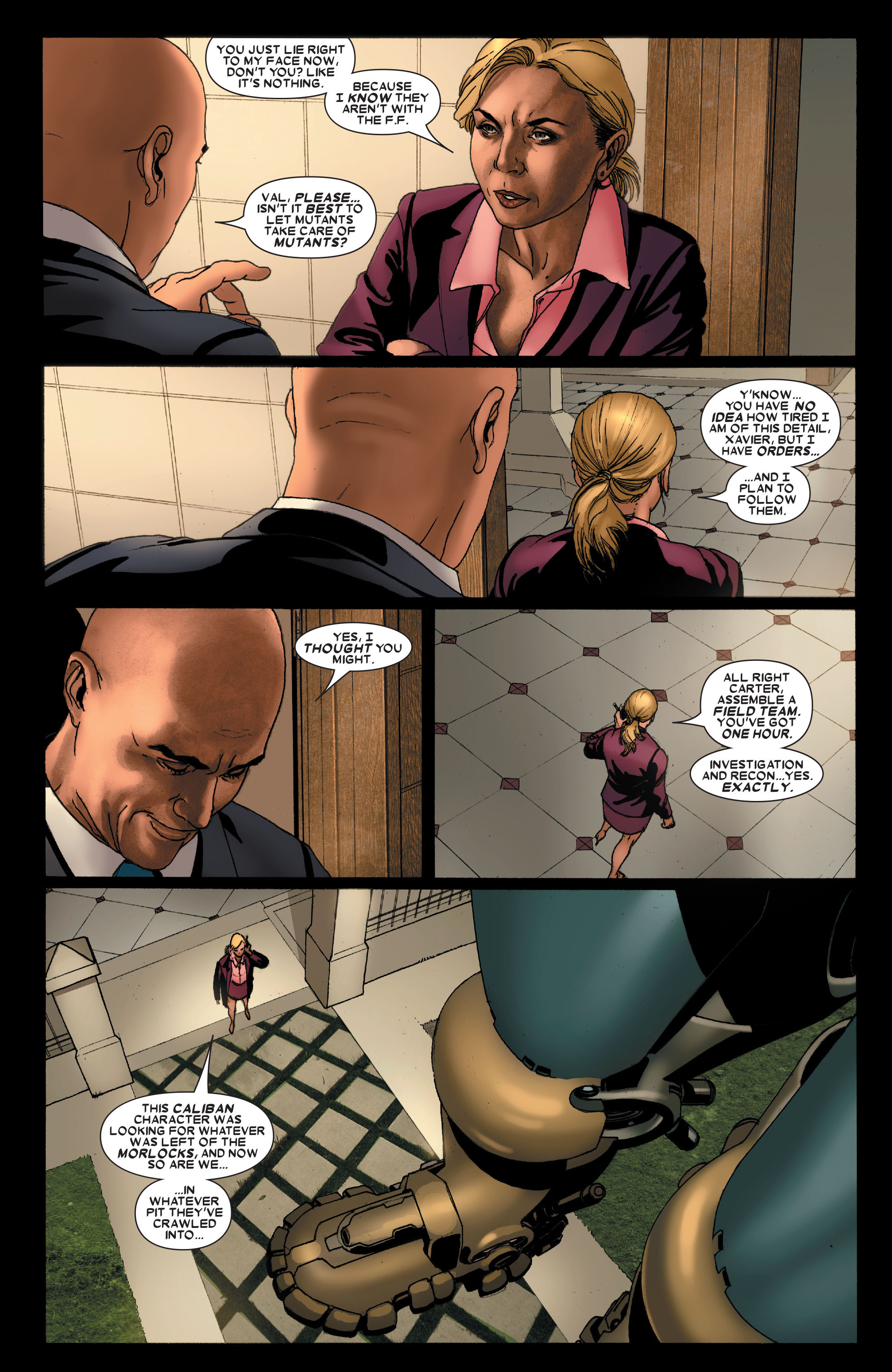 Read online Uncanny X-Men (1963) comic -  Issue #488 - 9