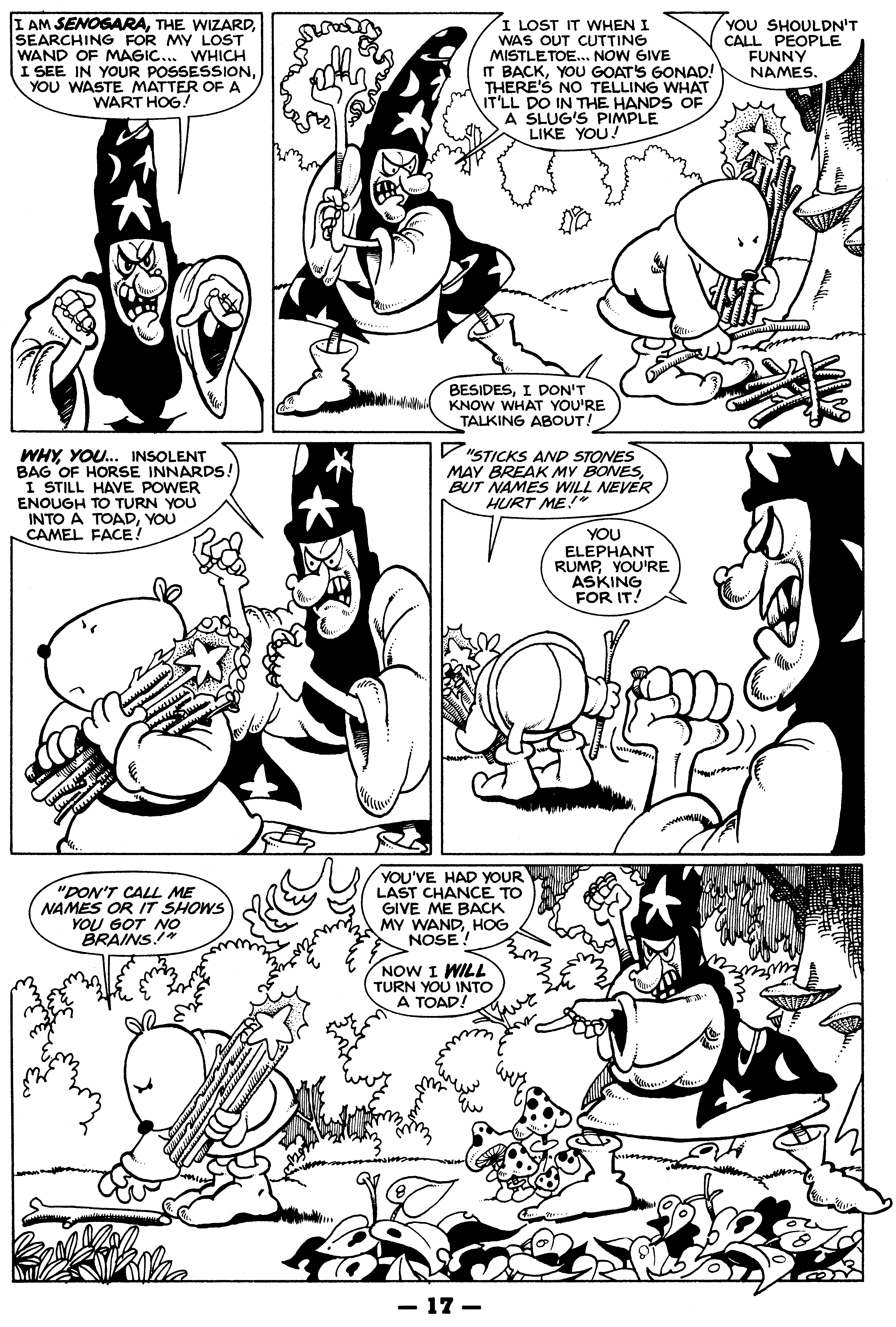Read online Critters comic -  Issue #5 - 20