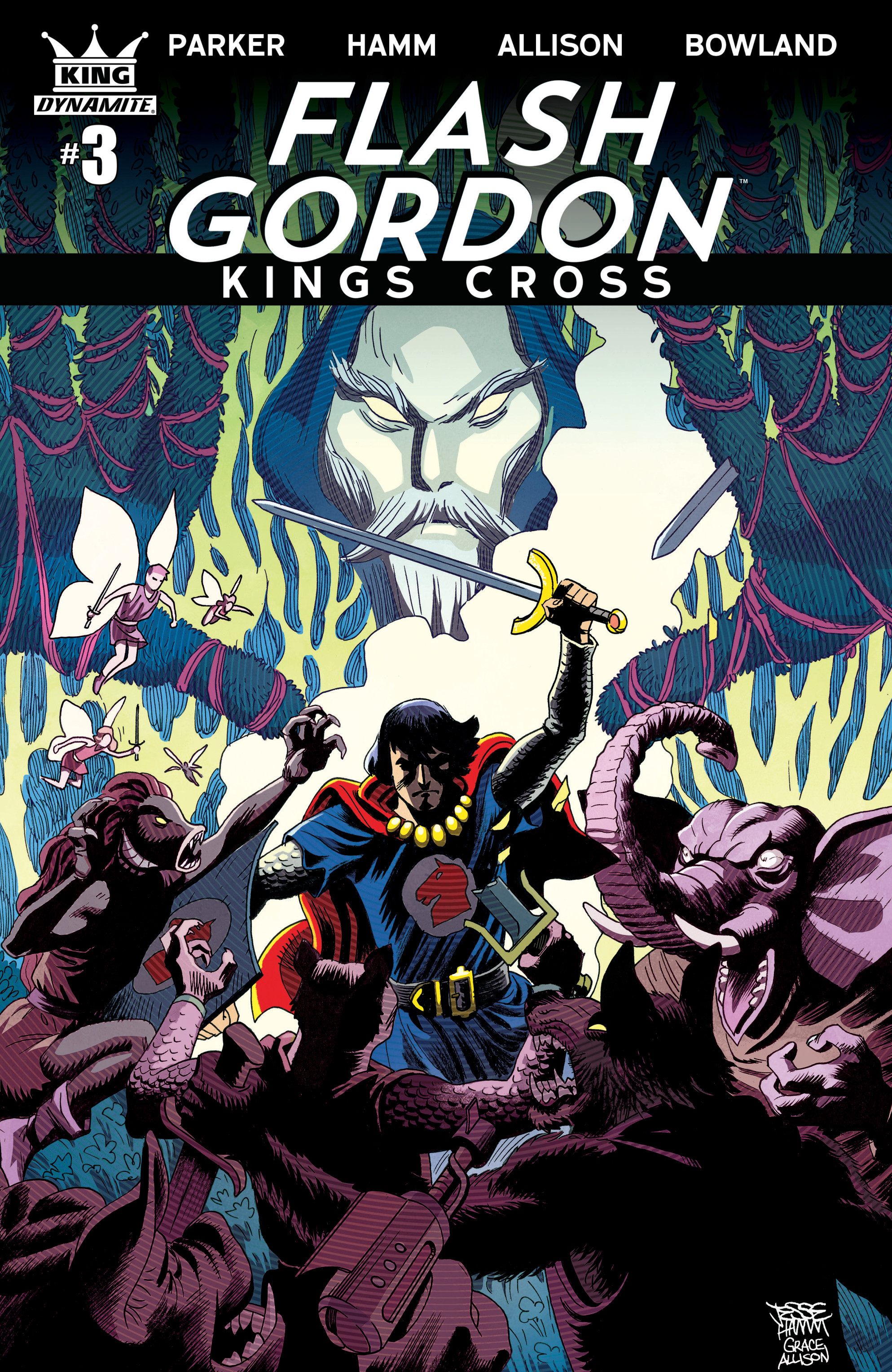Read online Flash Gordon: Kings Cross comic -  Issue #3 - 1