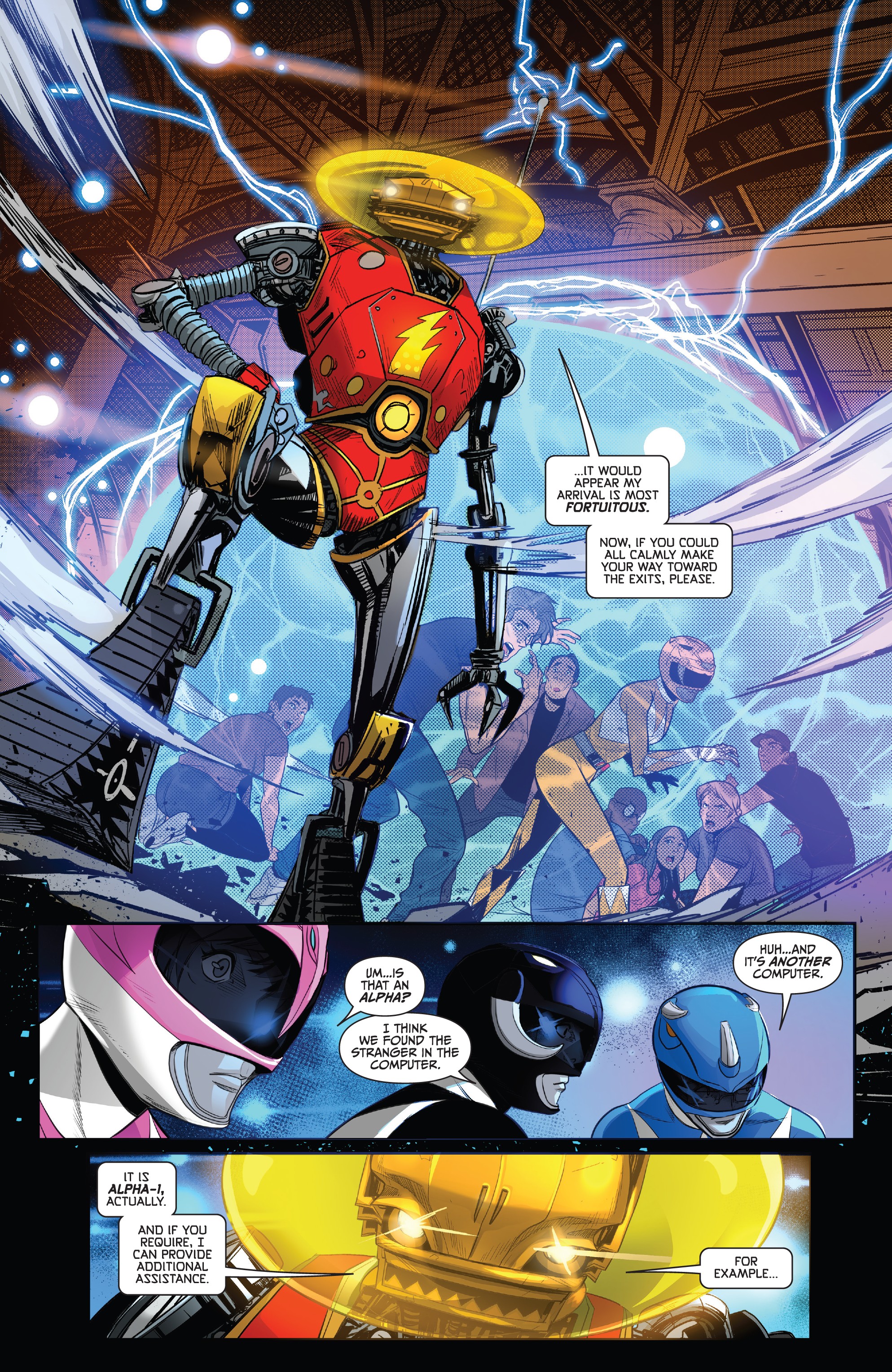 Read online Saban's Go Go Power Rangers comic -  Issue #17 - 20