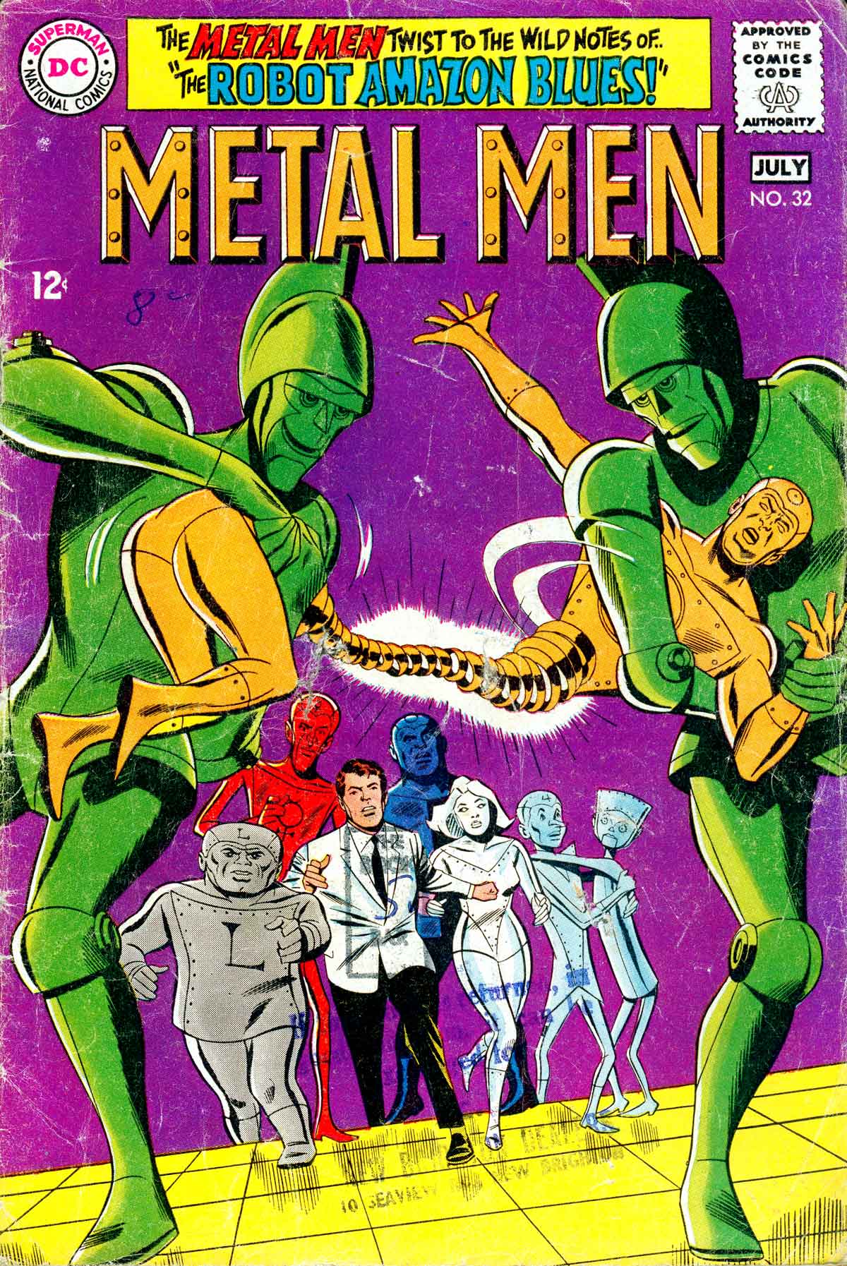 Metal Men (1963) Issue #32 #32 - English 1