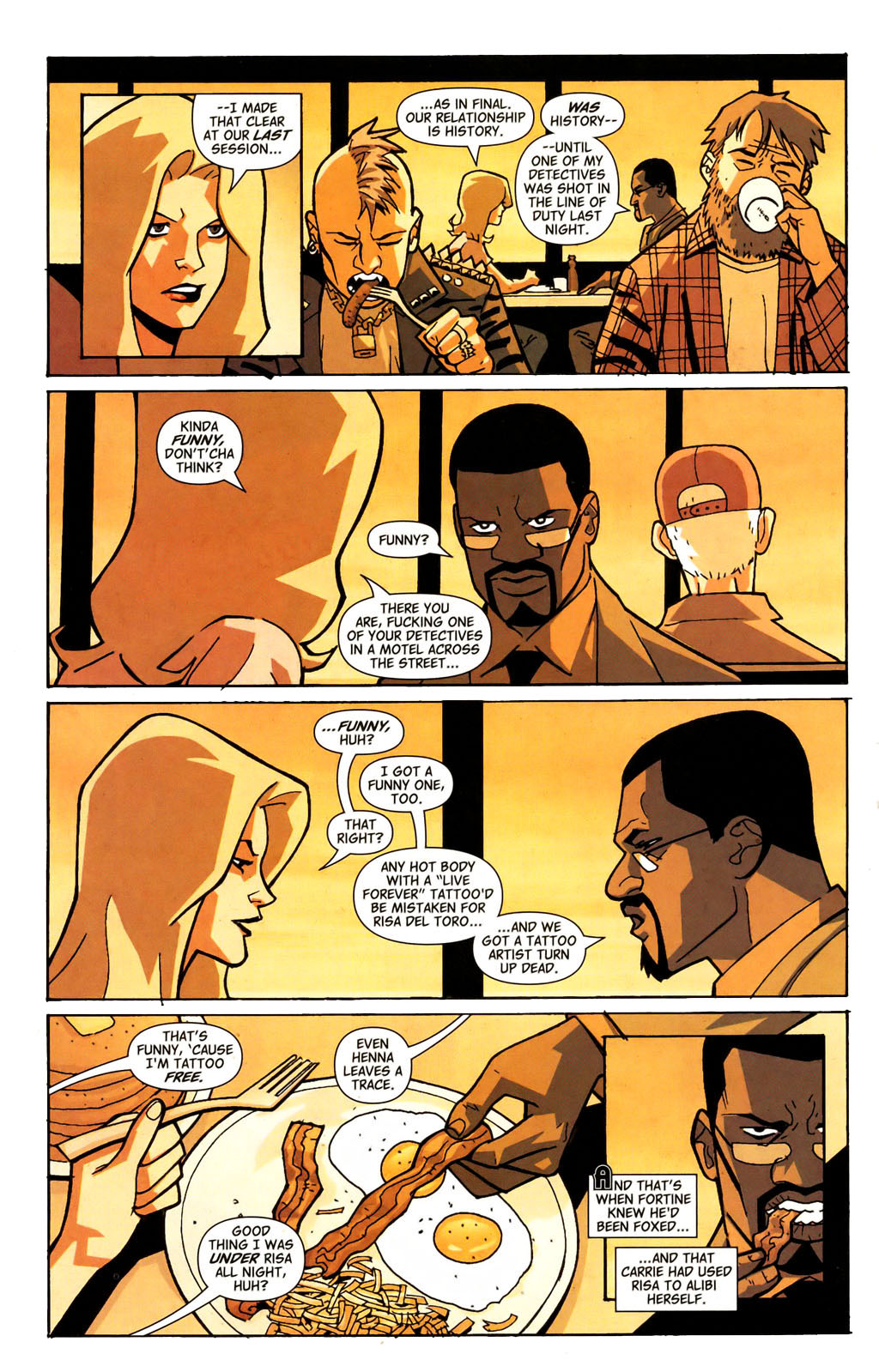 Read online Bite Club: Vampire Crime Unit comic -  Issue #4 - 7