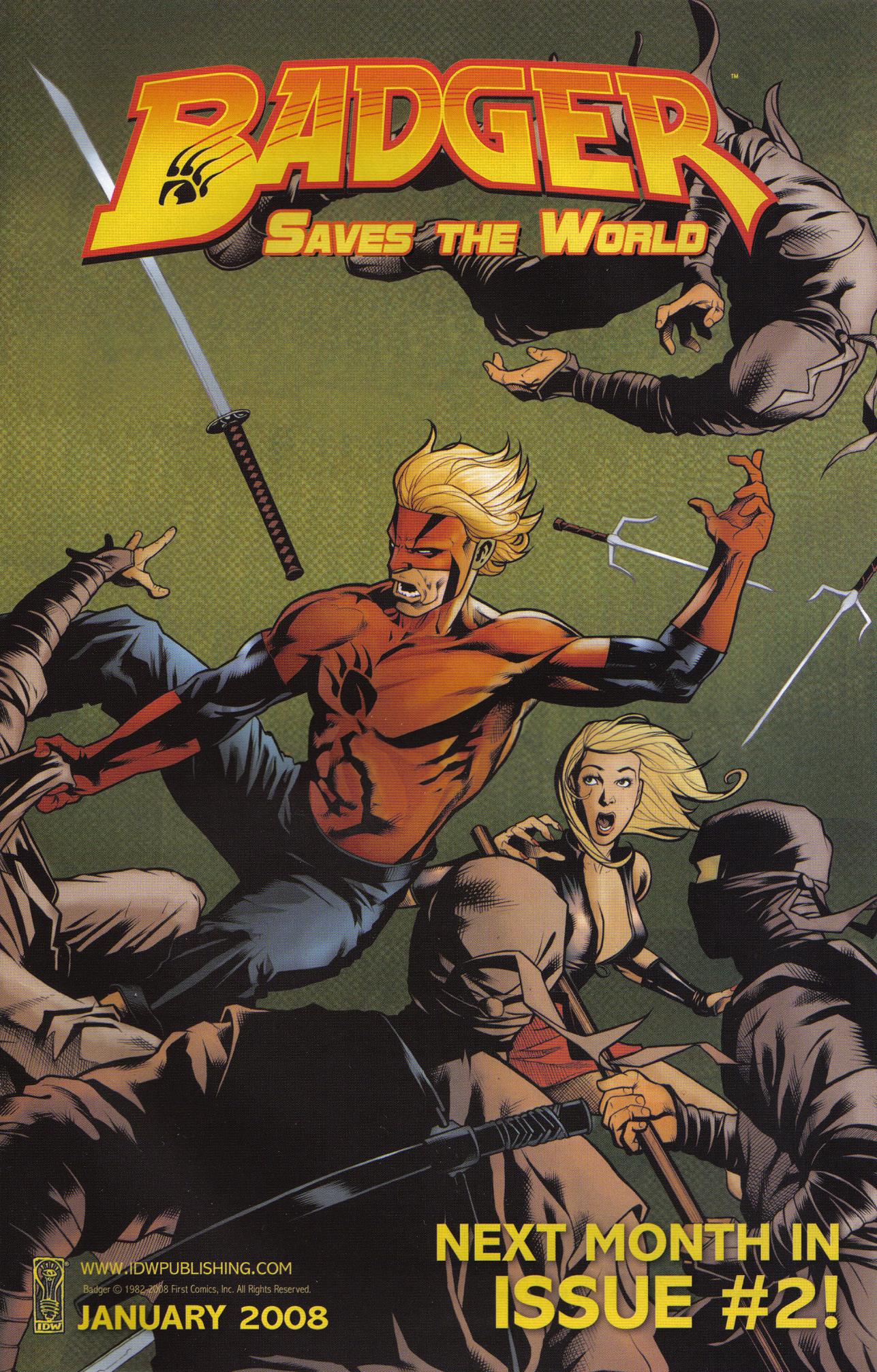 Read online Badger Saves the World comic -  Issue #1 - 25
