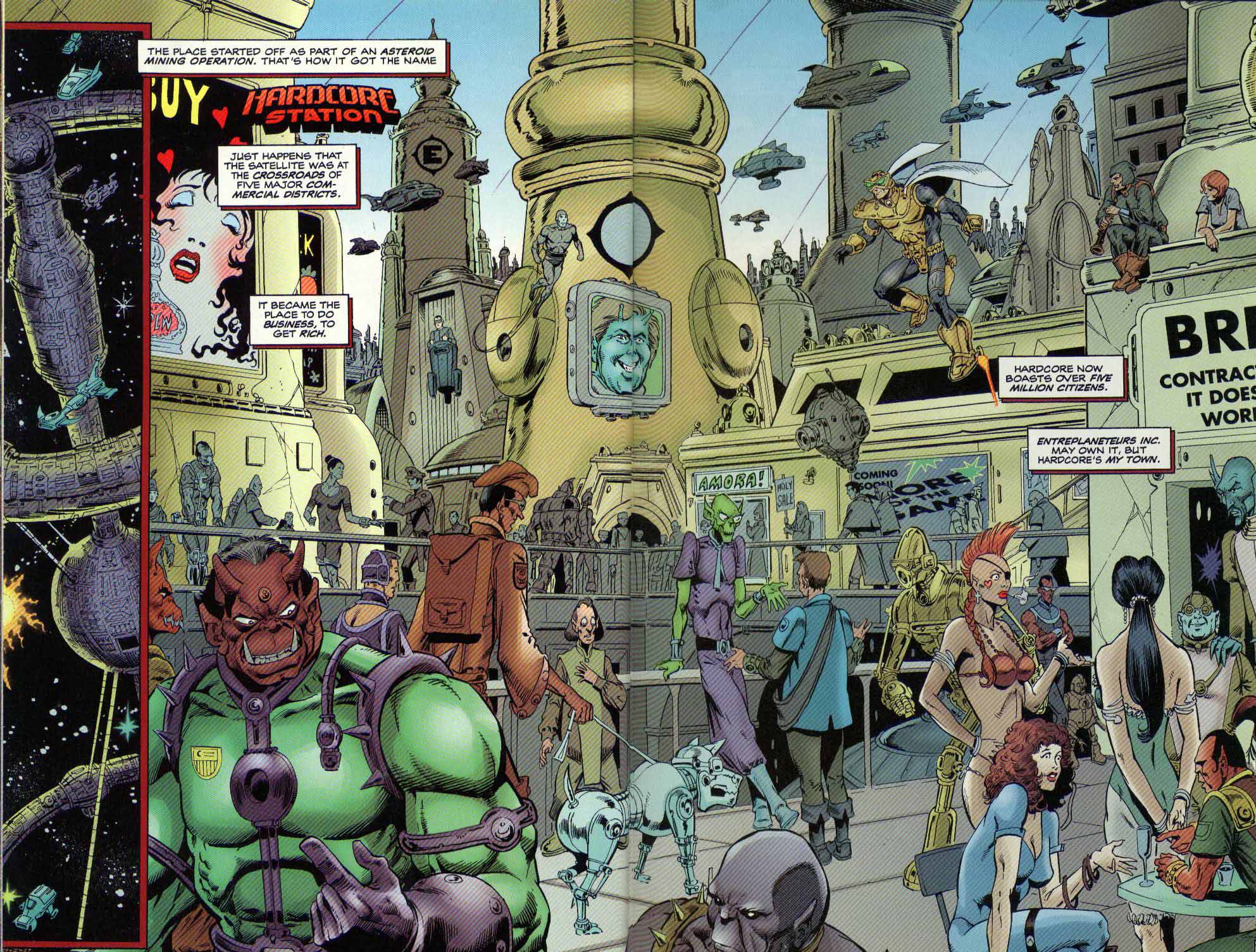 Read online Hardcore Station comic -  Issue #1 - 16