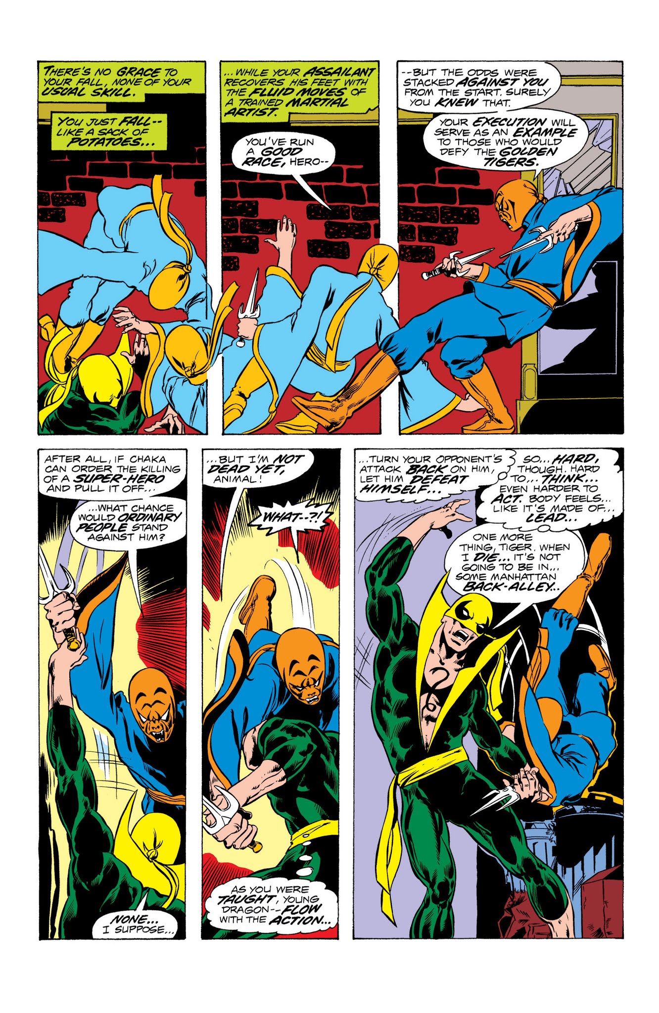 Read online Marvel Masterworks: Iron Fist comic -  Issue # TPB 2 (Part 2) - 17