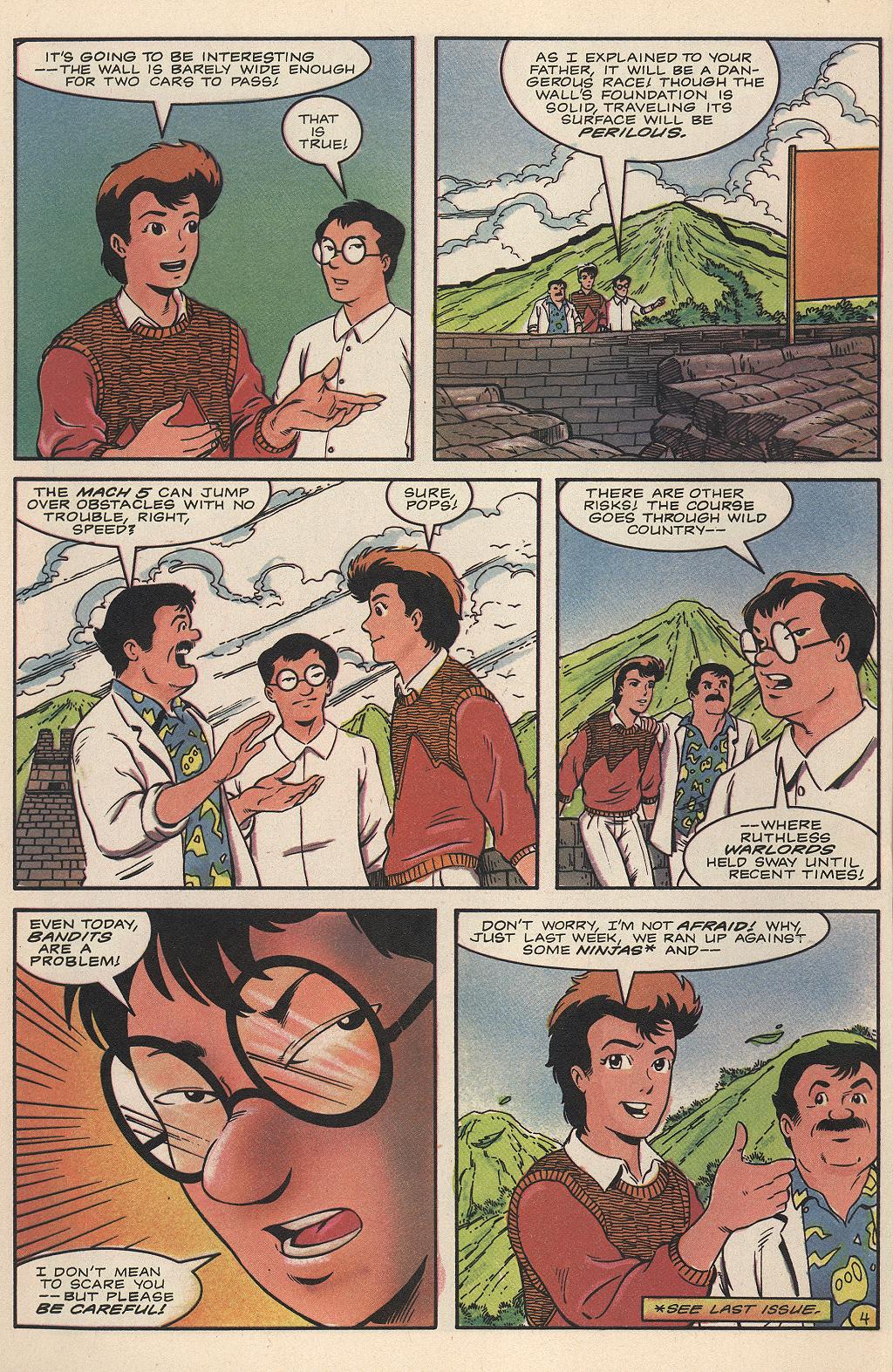 Read online Speed Racer (1987) comic -  Issue #14 - 5