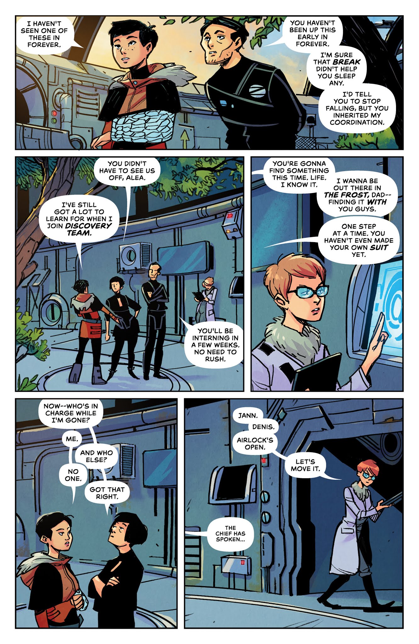 Read online Outpost Zero comic -  Issue #1 - 10