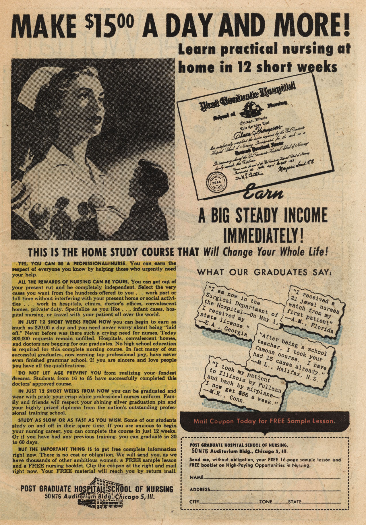 Read online Love Romances comic -  Issue #60 - 15