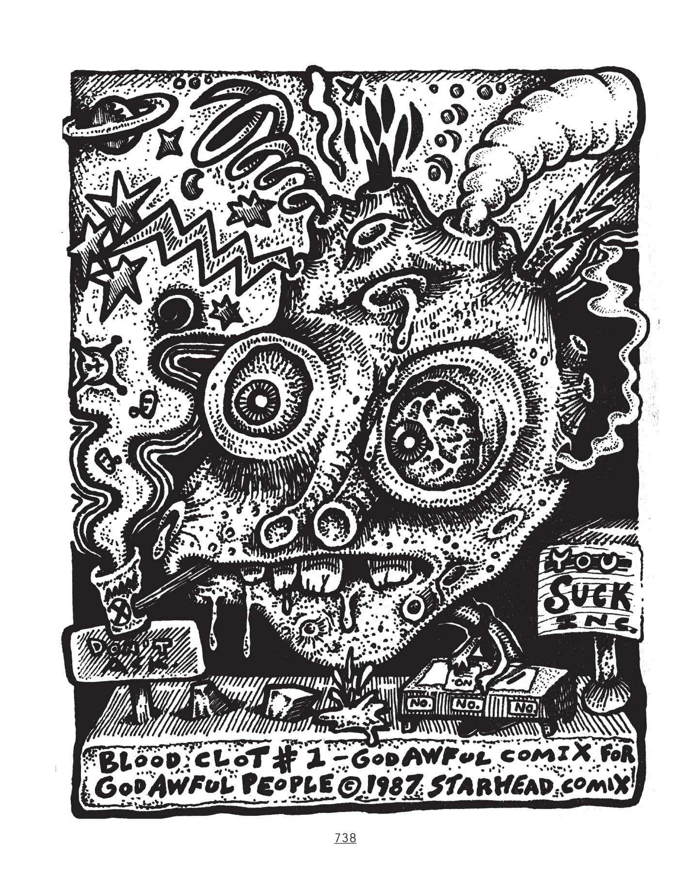 Read online NEWAVE! The Underground Mini Comix of the 1980's comic -  Issue # TPB (Part 8) - 7