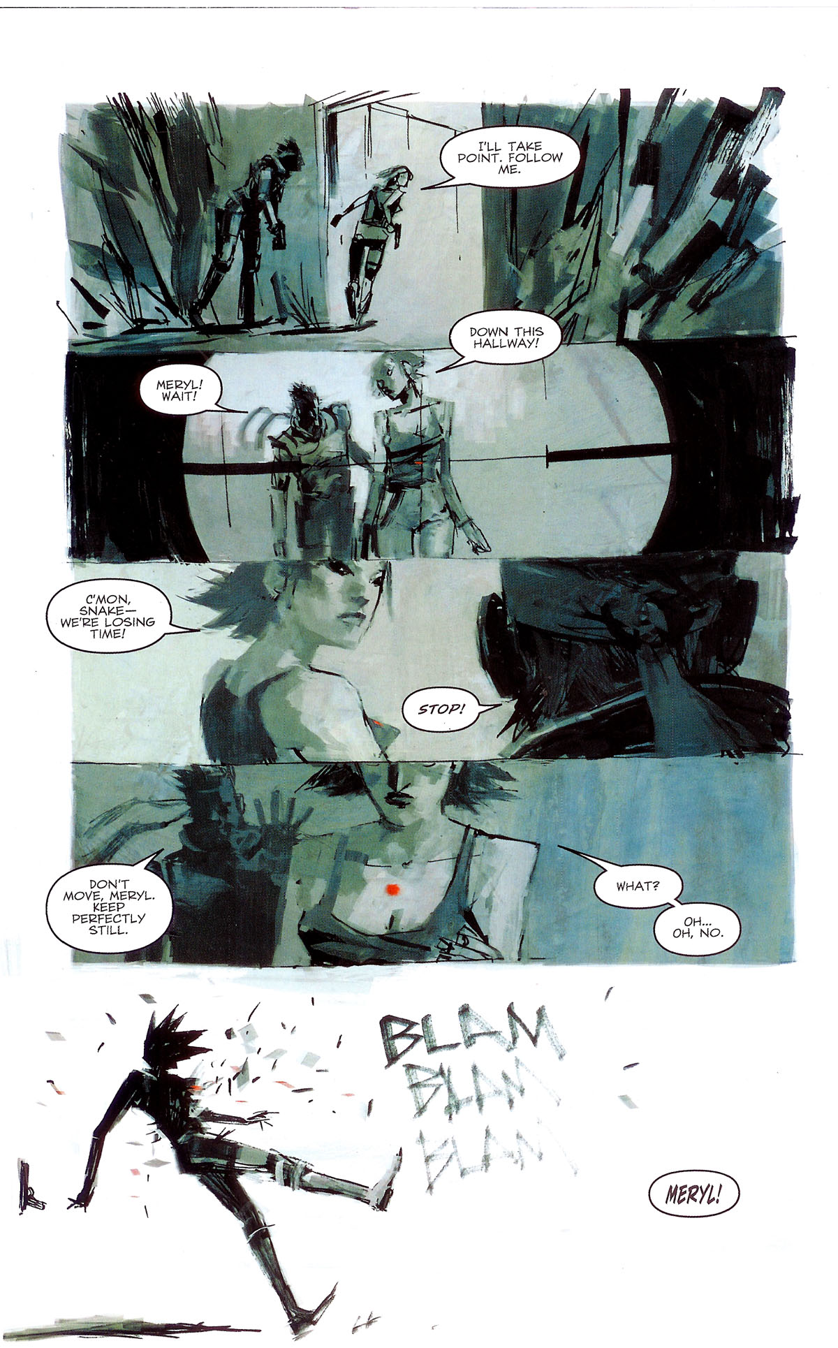 Read online Metal Gear Solid comic -  Issue #8 - 14