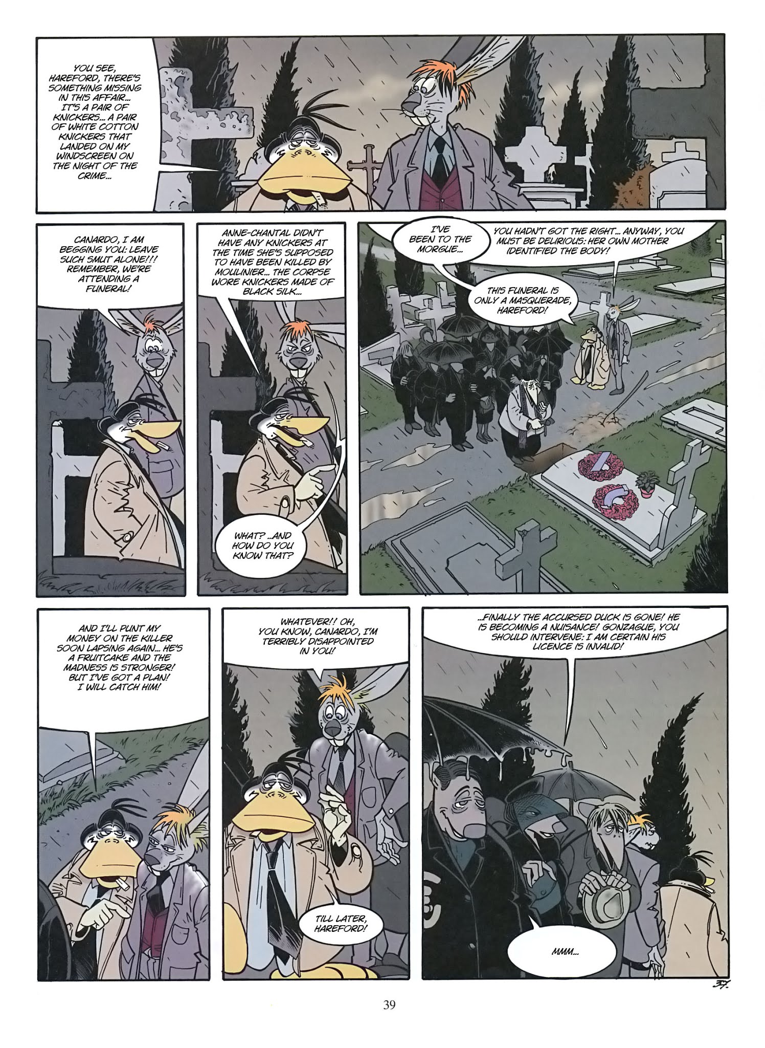 Read online Une enquête de l'inspecteur Canardo comic -  Issue #9 - 40