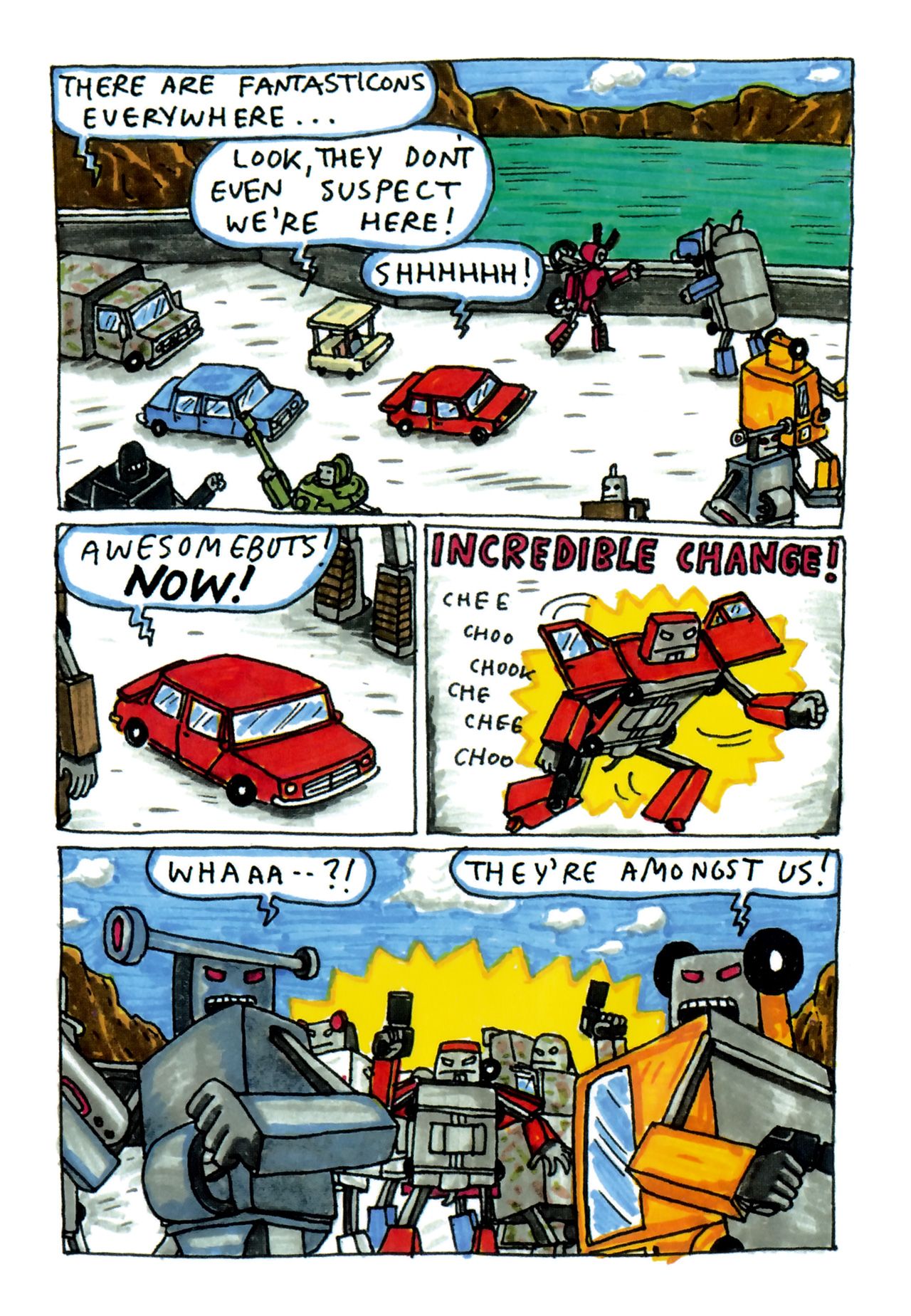 Read online Incredible Change-Bots comic -  Issue # TPB 1 - 118