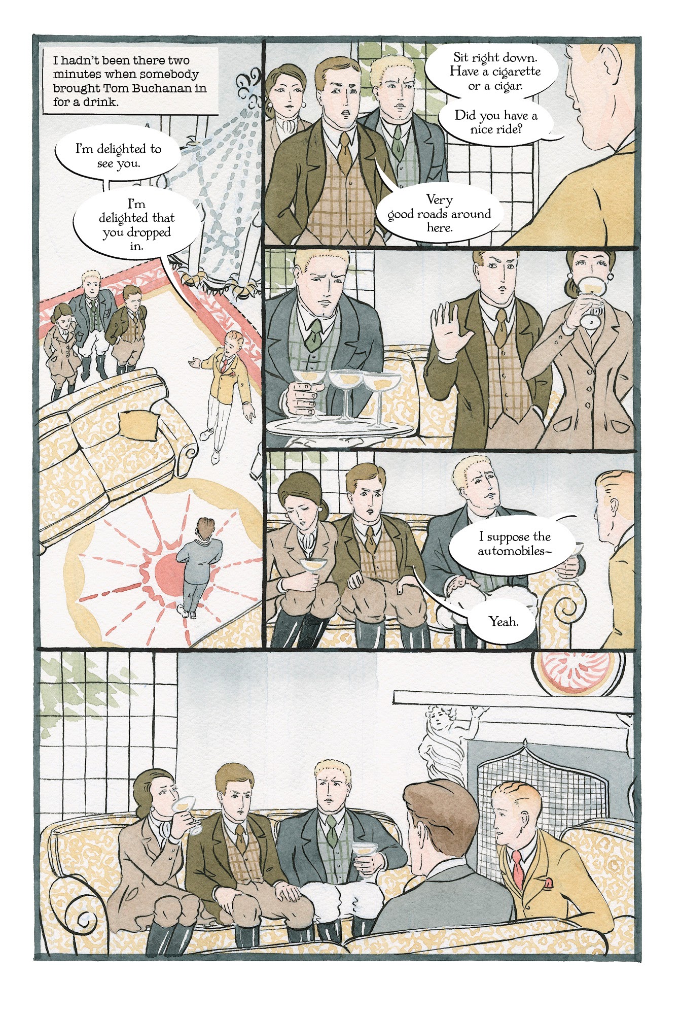 Read online The Great Gatsby: The Graphic Novel comic -  Issue # TPB (Part 2) - 24
