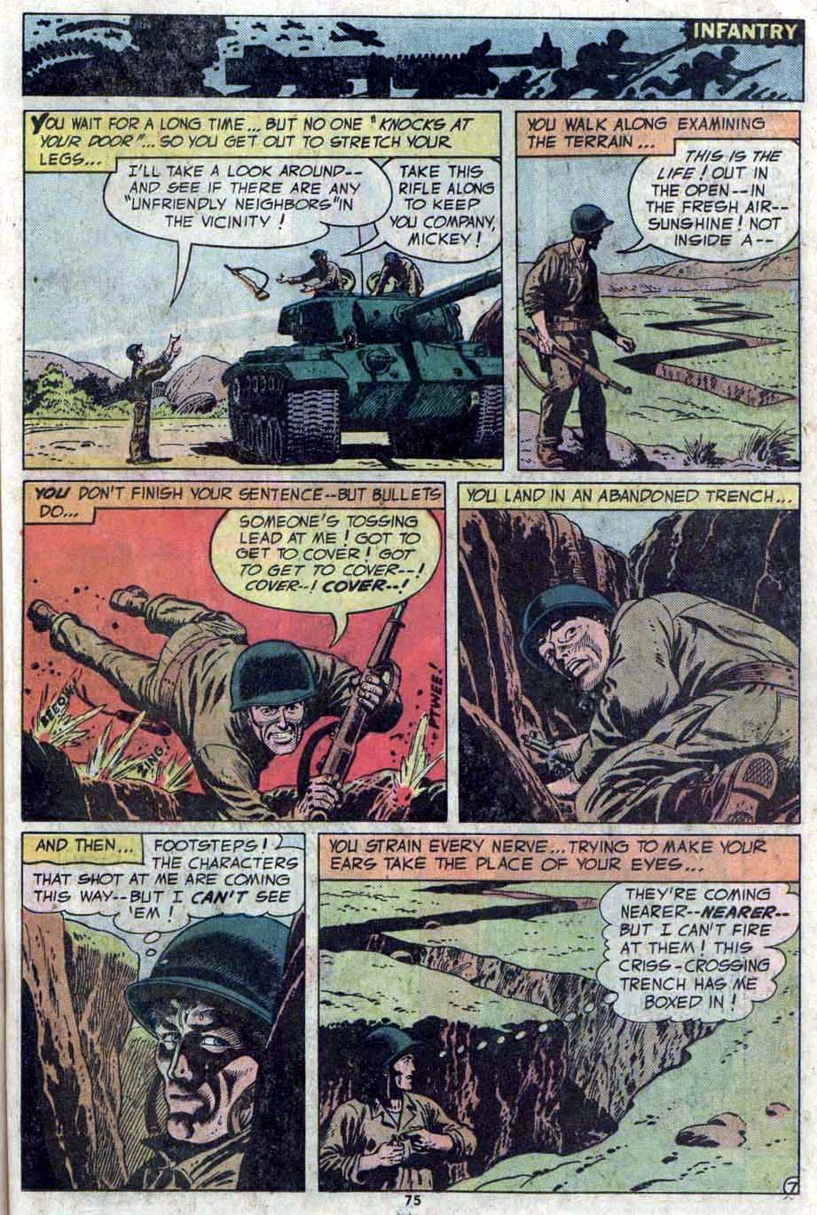 Read online Our Army at War (1952) comic -  Issue #275 - 73