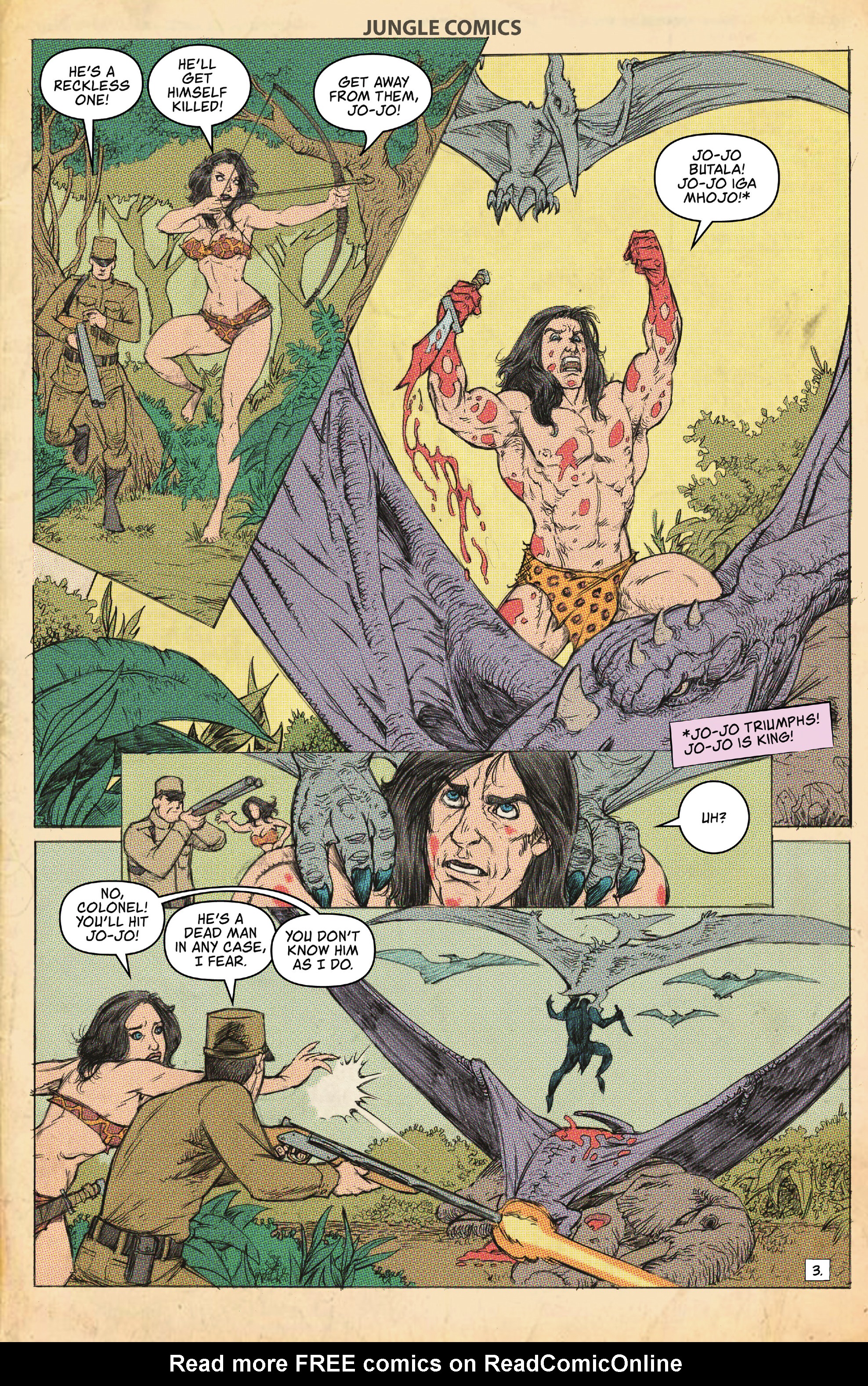 Read online Jungle Comics (2019) comic -  Issue #3 - 5
