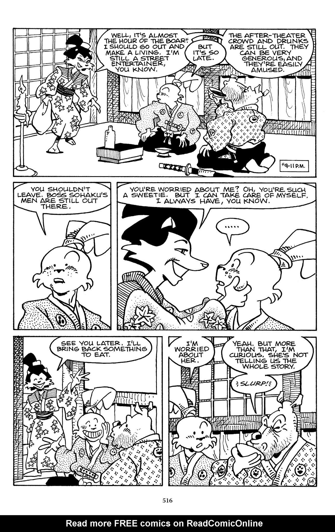 Read online The Usagi Yojimbo Saga comic -  Issue # TPB 3 - 511