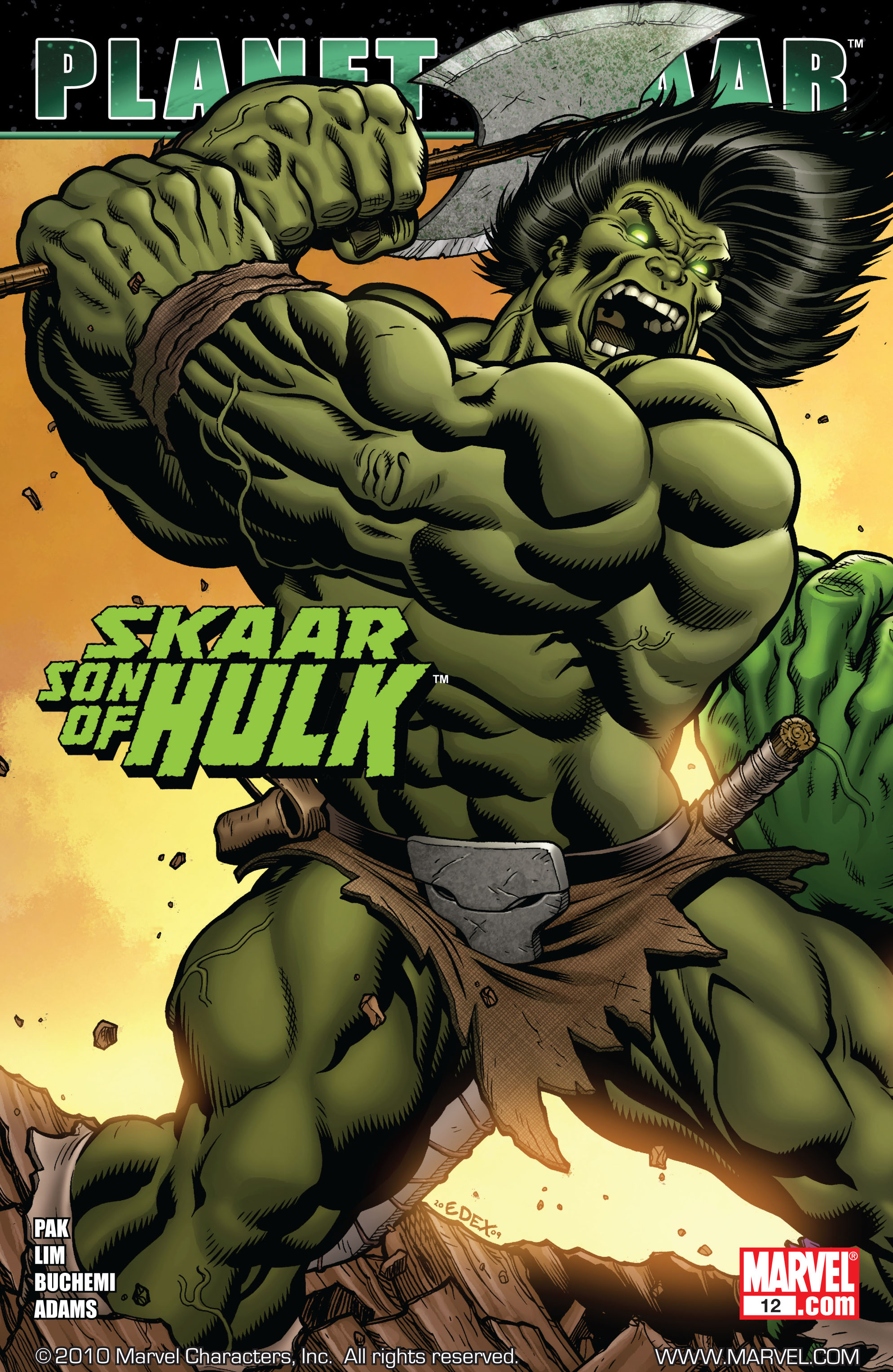 Read online Skaar: Son of Hulk comic -  Issue #12 - 1