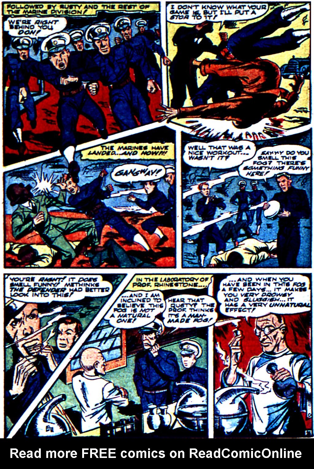 Read online USA Comics comic -  Issue #4 - 22