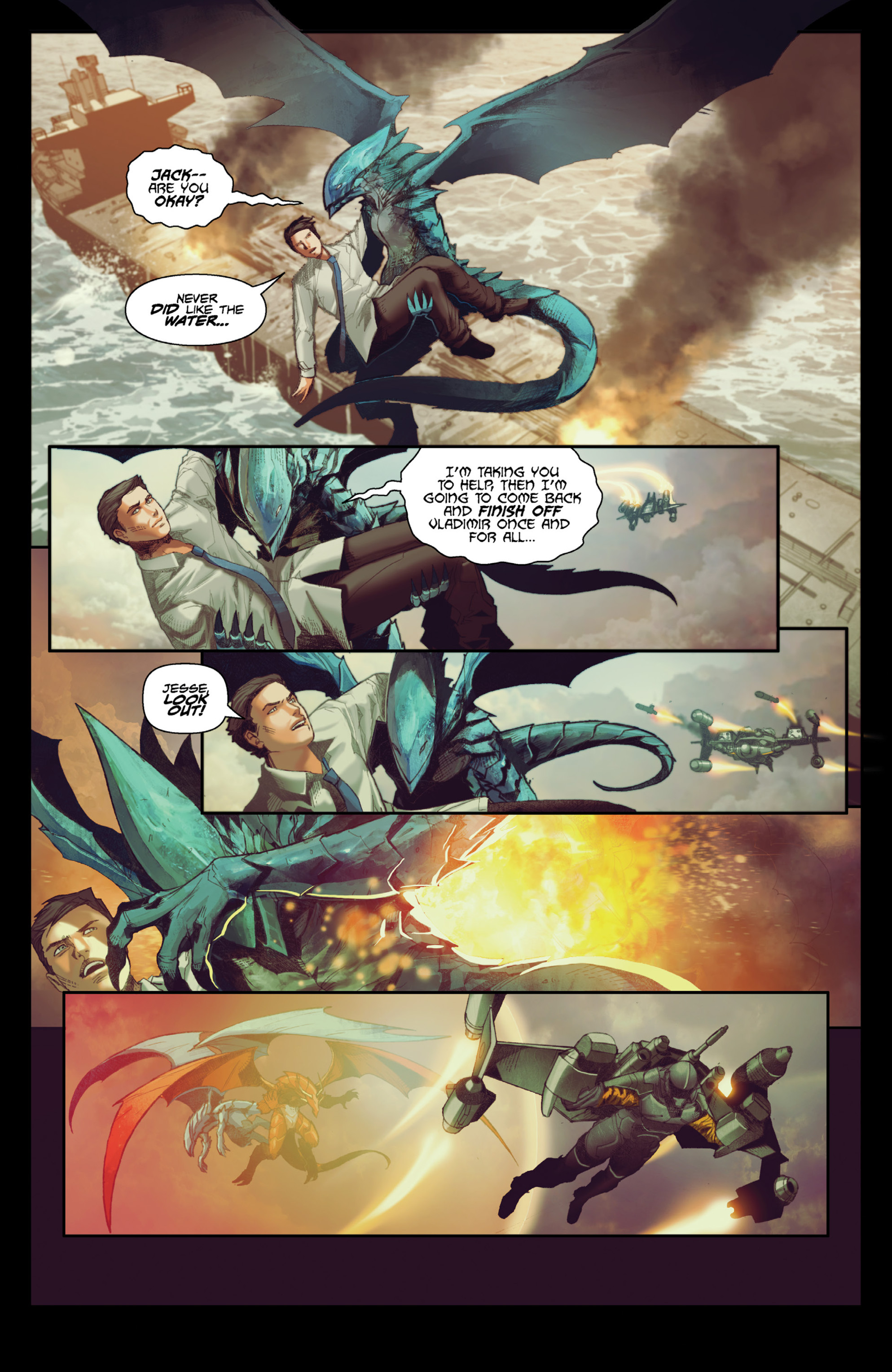 Read online Dragon Resurrection comic -  Issue # TPB - 124