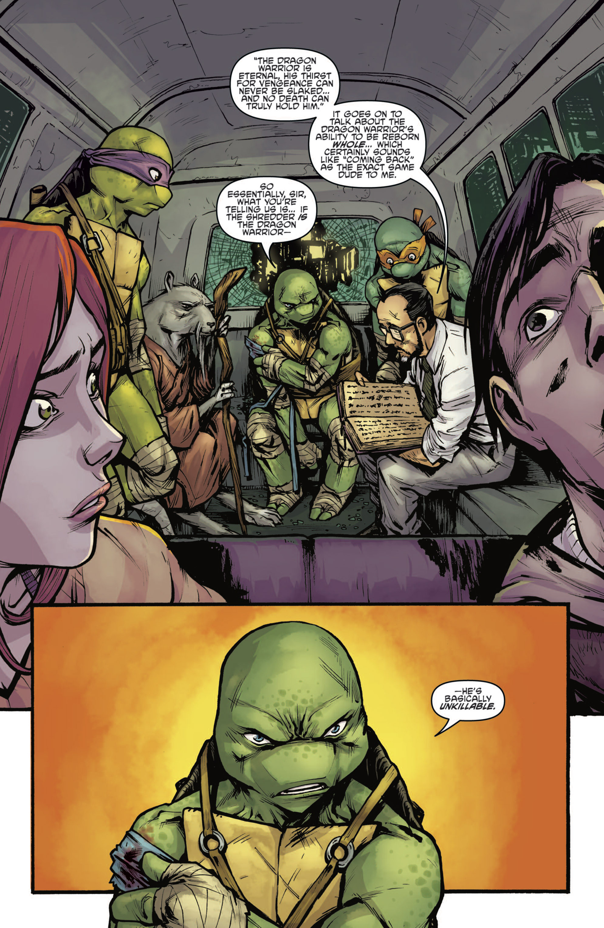 Read online Teenage Mutant Ninja Turtles: The Secret History of the Foot Clan comic -  Issue #3 - 21