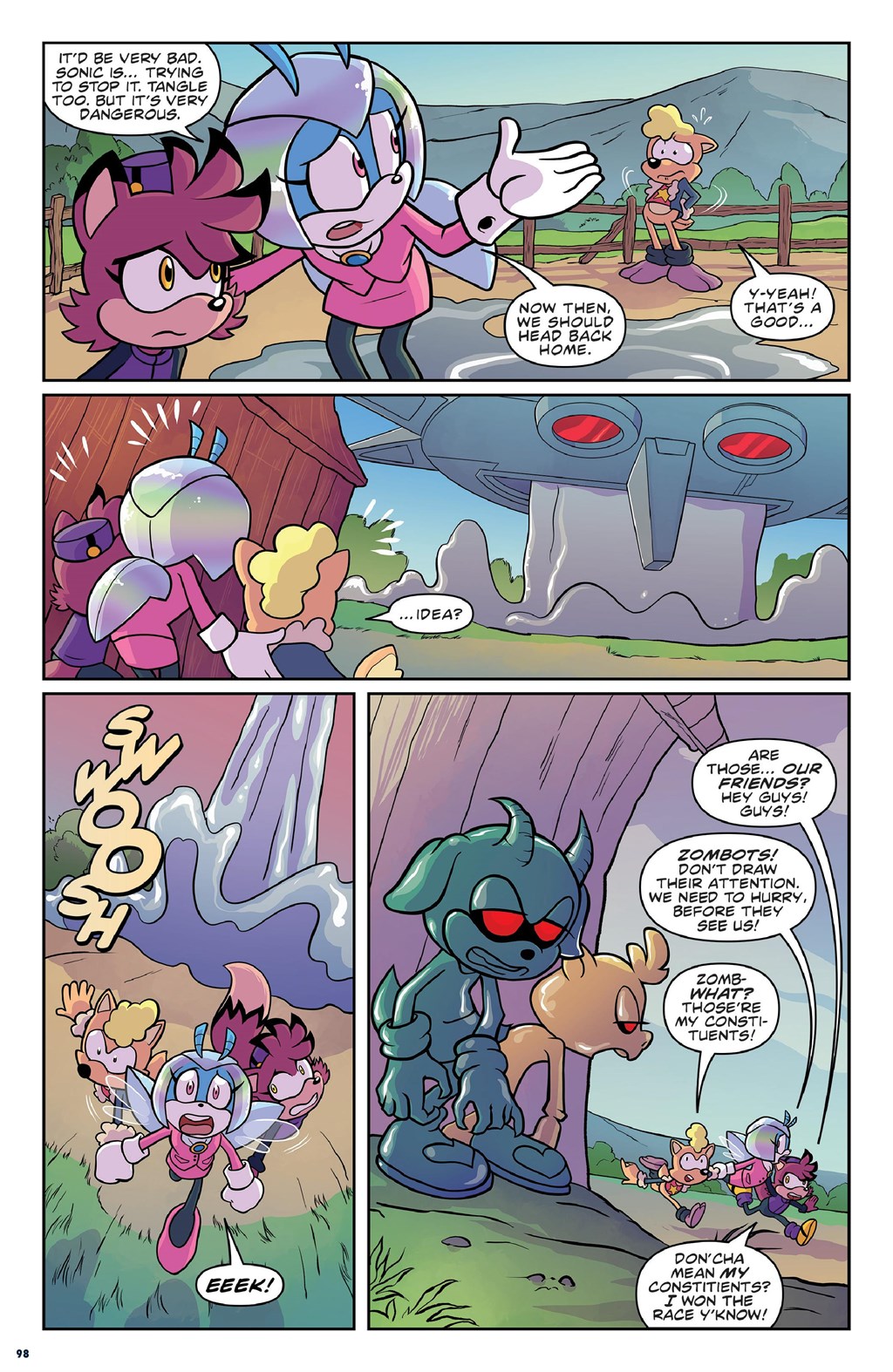 Read online Sonic the Hedgehog (2018) comic -  Issue # _The IDW Collection 3 (Part 2) - 1